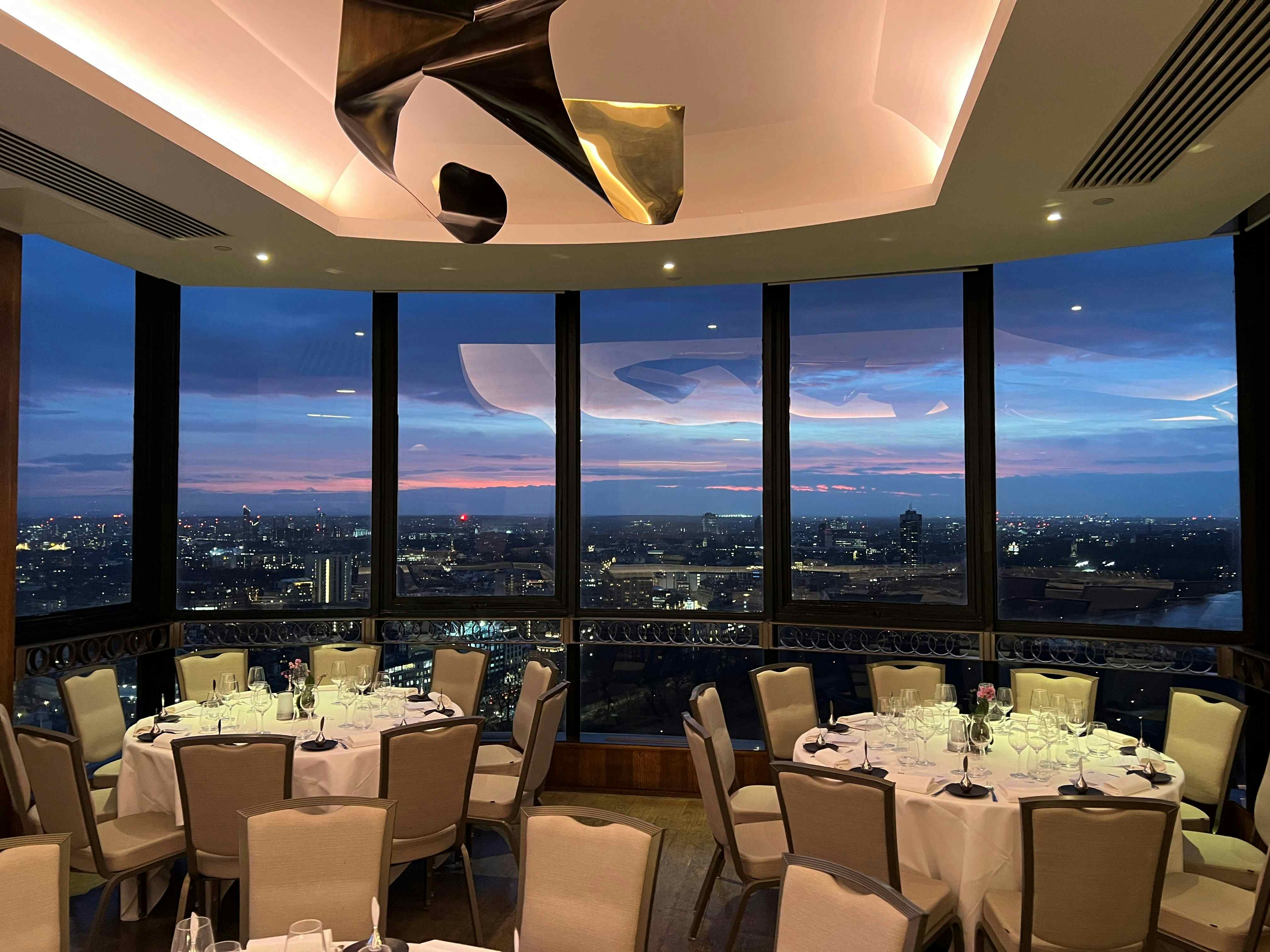 The Balcony - semi-private dining area 2