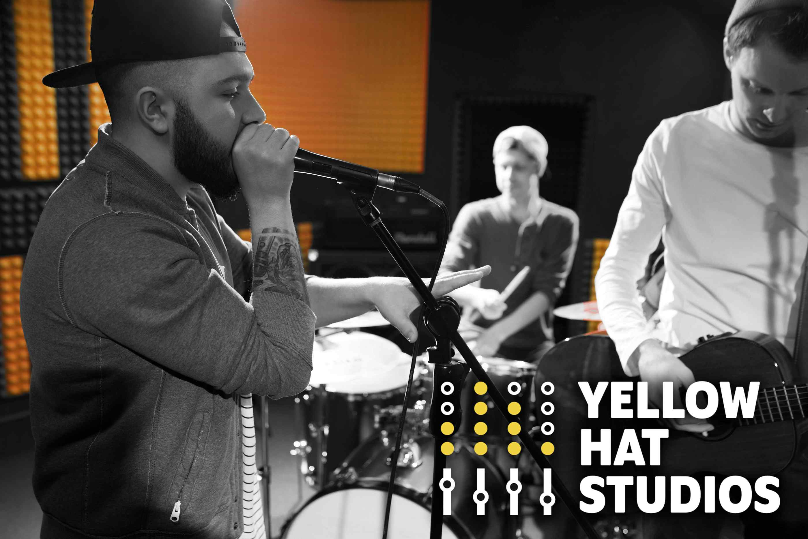 Book Band Room at Yellow Hat Studios. A London Venue for Hire HeadBox