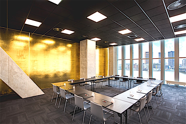 Meeting Room 2 This meeting room is one of the meeting spaces which nhow Rotterdam offers. Meeting Room 2 is very suitable for your small meeting, brainstorm session, presentation, a training, but also for lots of o
