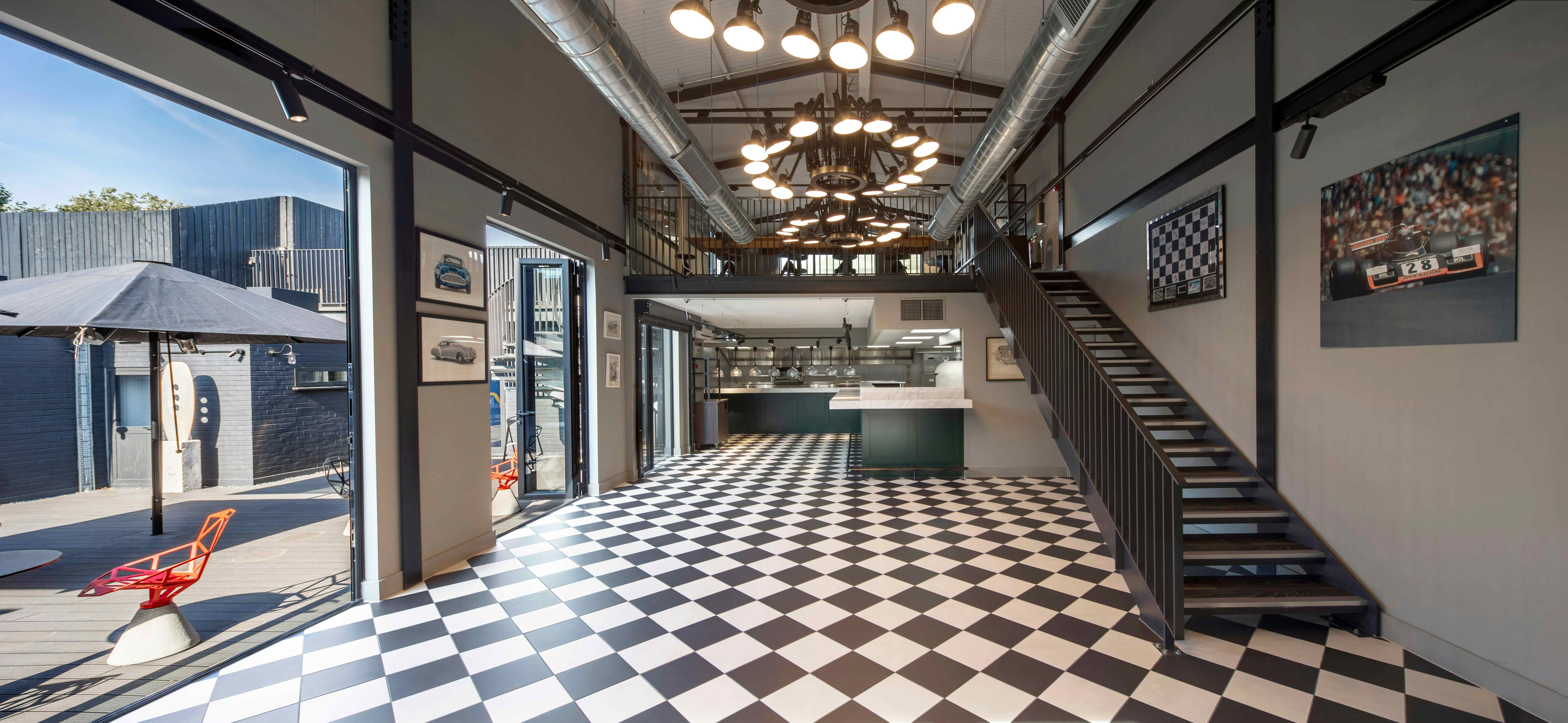 The Restaurant, Mezzanine and Roof Terrace