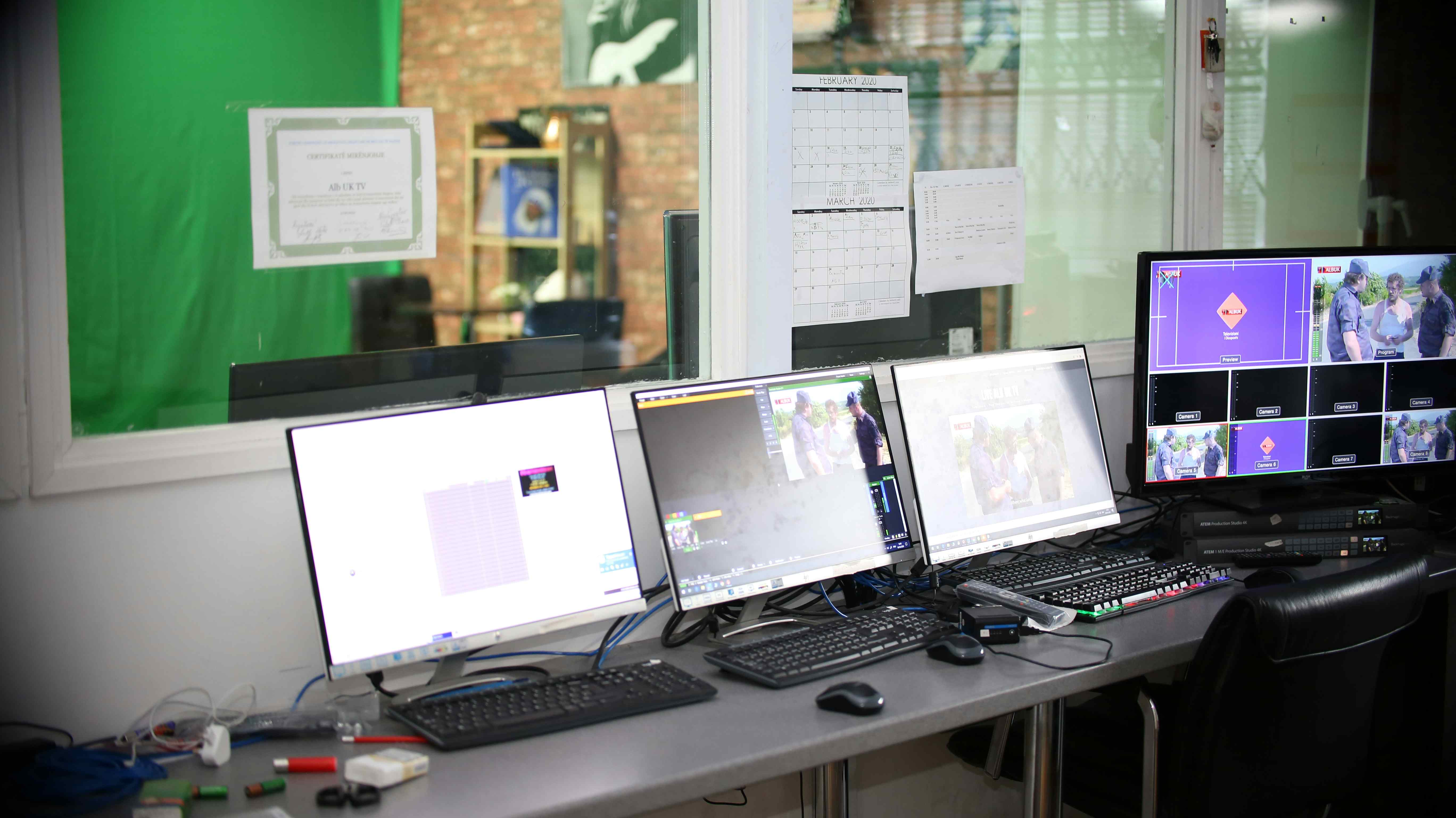 Green screen studio 3