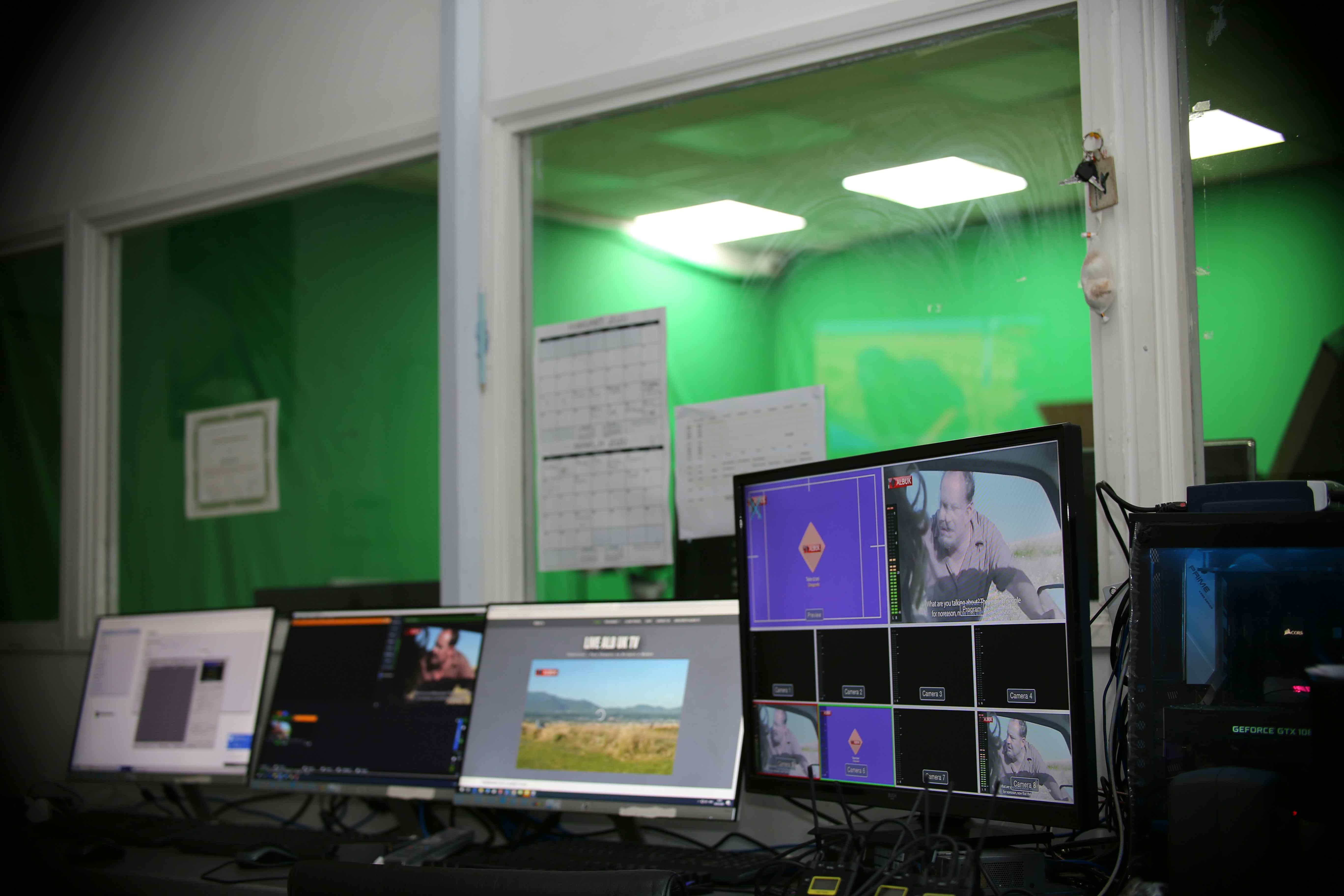 Green screen studio 4