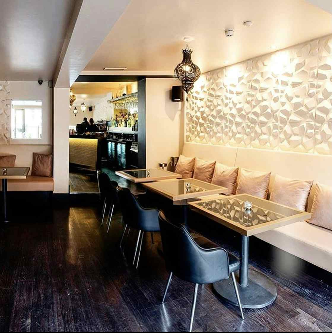 Ground floor bar and outdoor area. Upstairs VIP and Roof Terrace 4