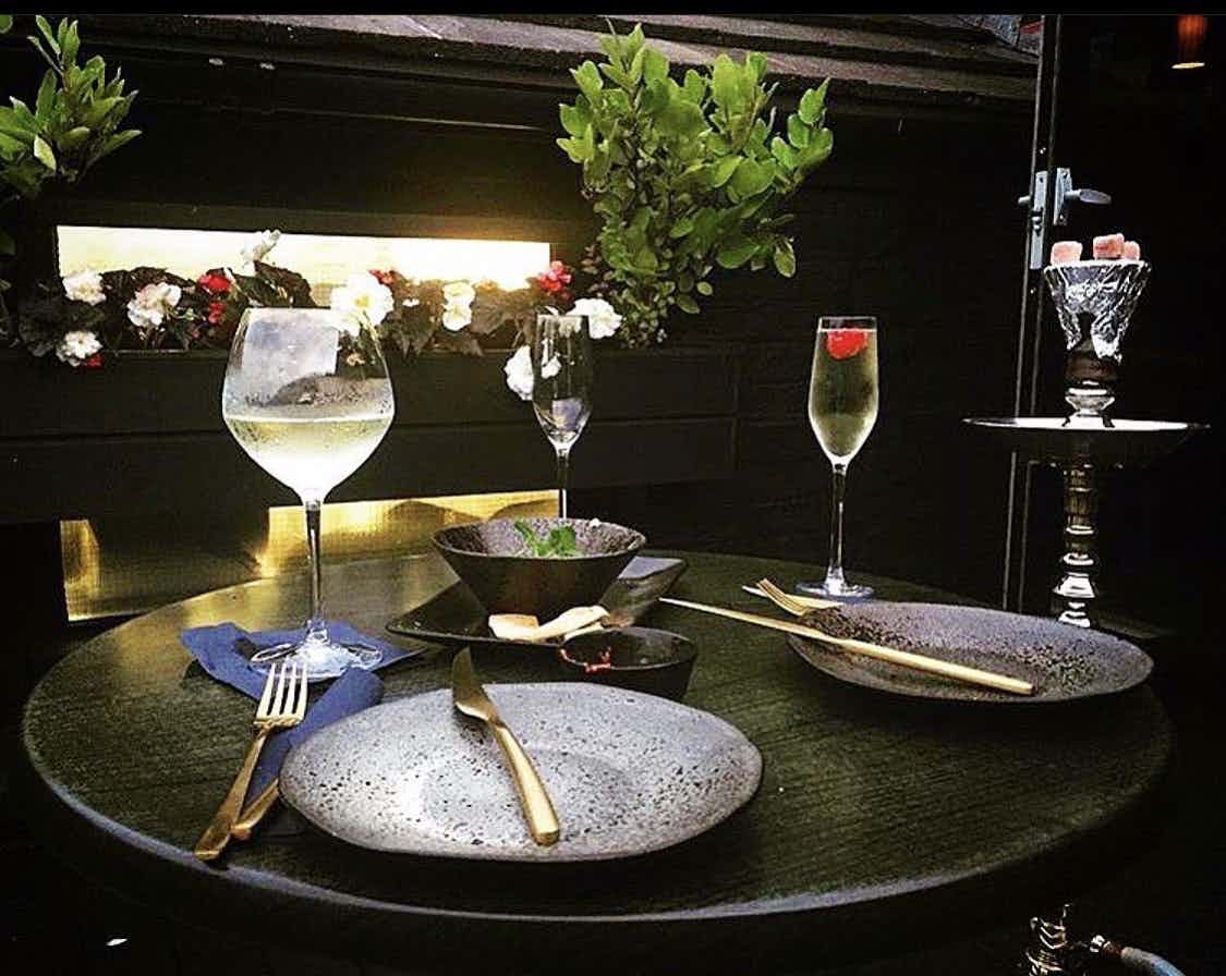 Ground floor bar and outdoor area. Upstairs VIP and Roof Terrace 3