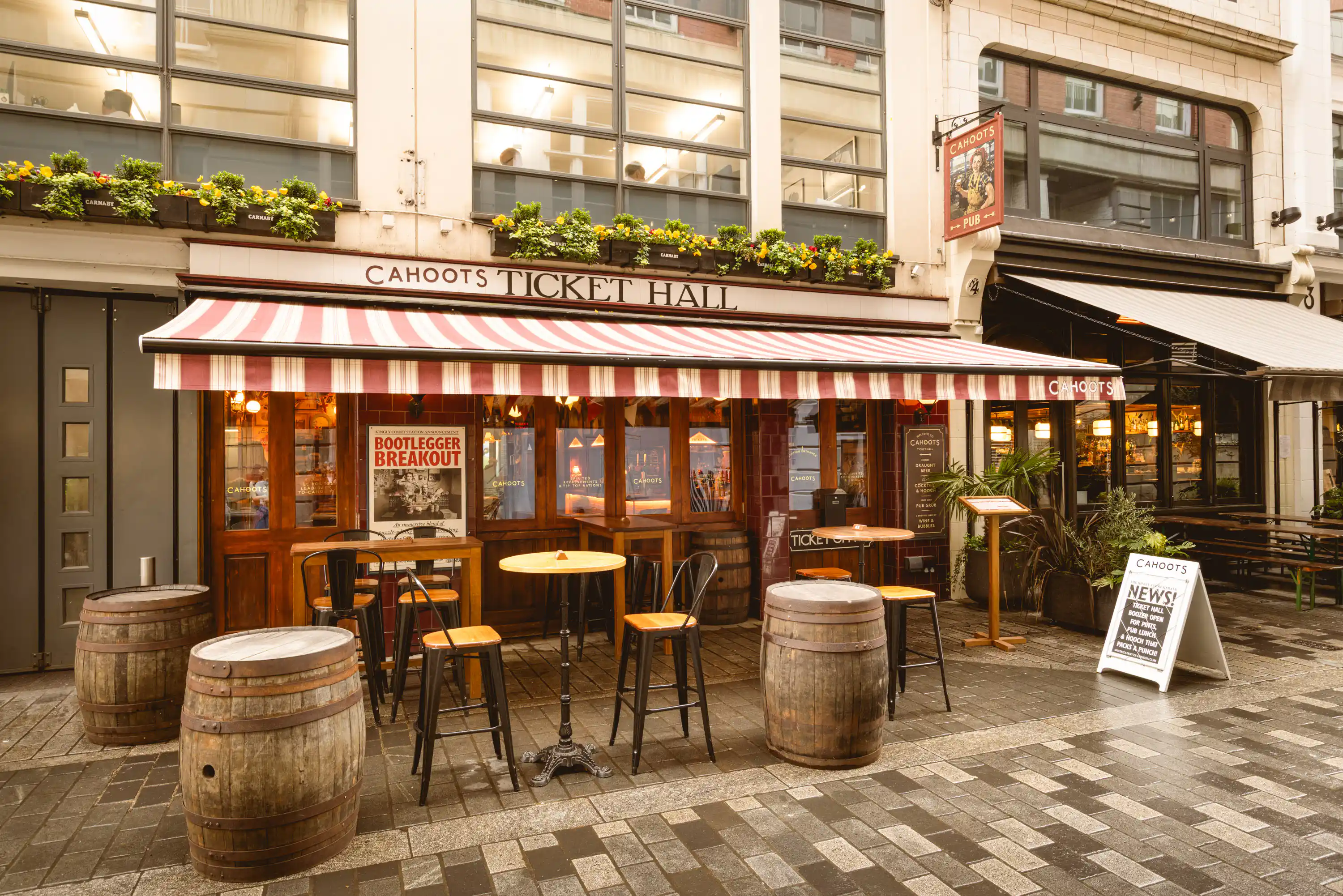 Full Venue Hire, Cahoots