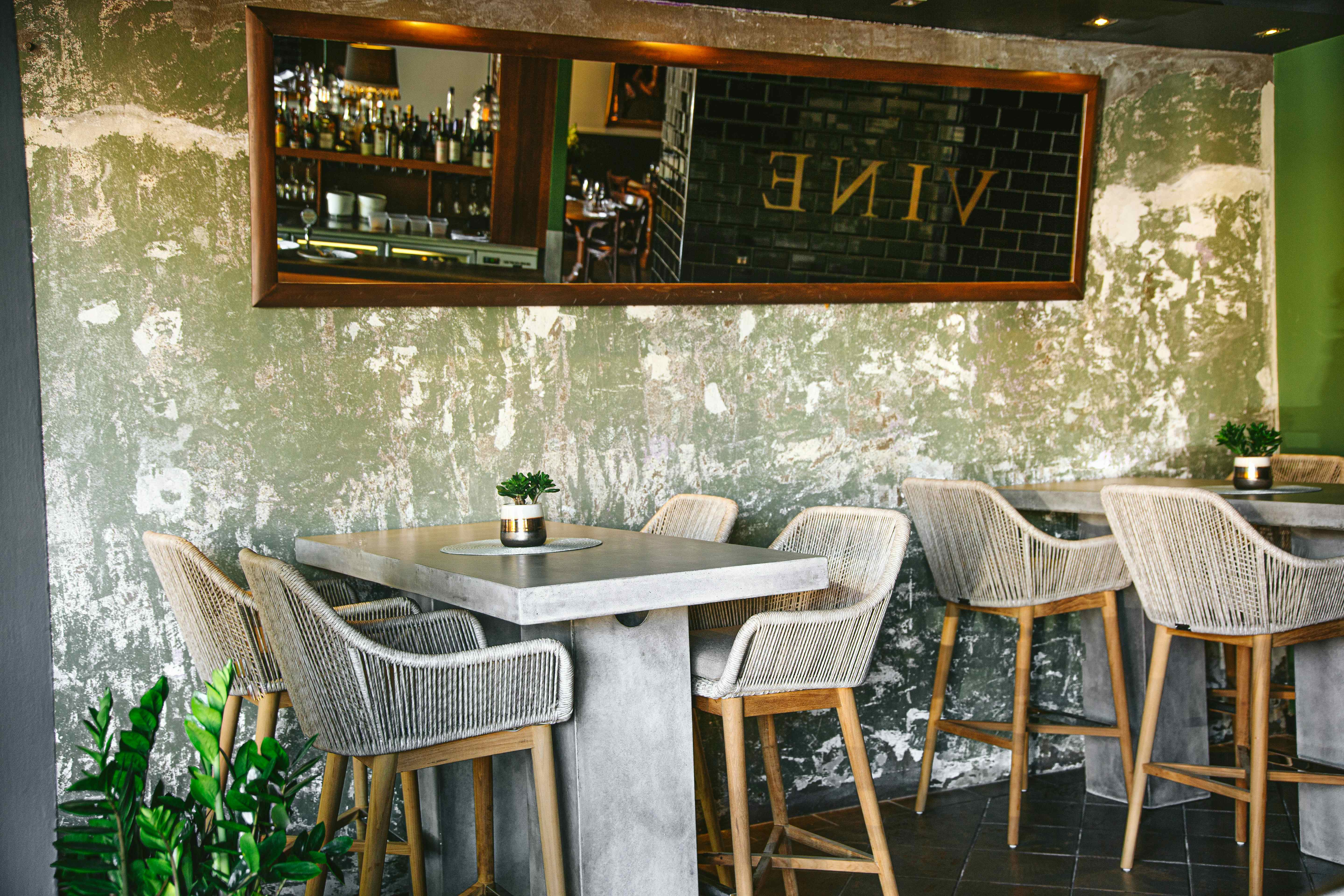 Alfresco Dining Area, Vine Restaurant Bar