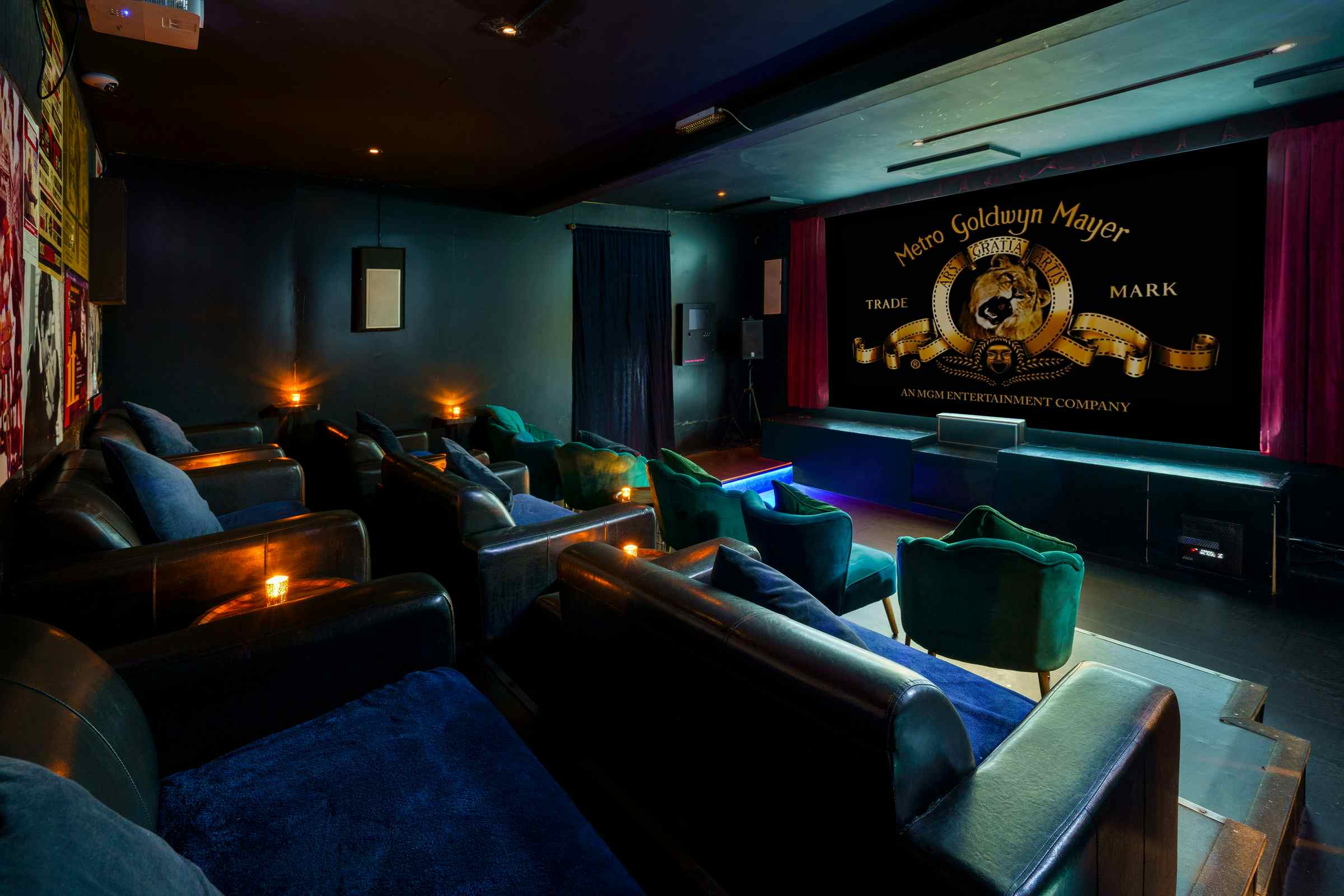 The Cinema & Karaoke Room , Exhibit Bar & Restaurant
