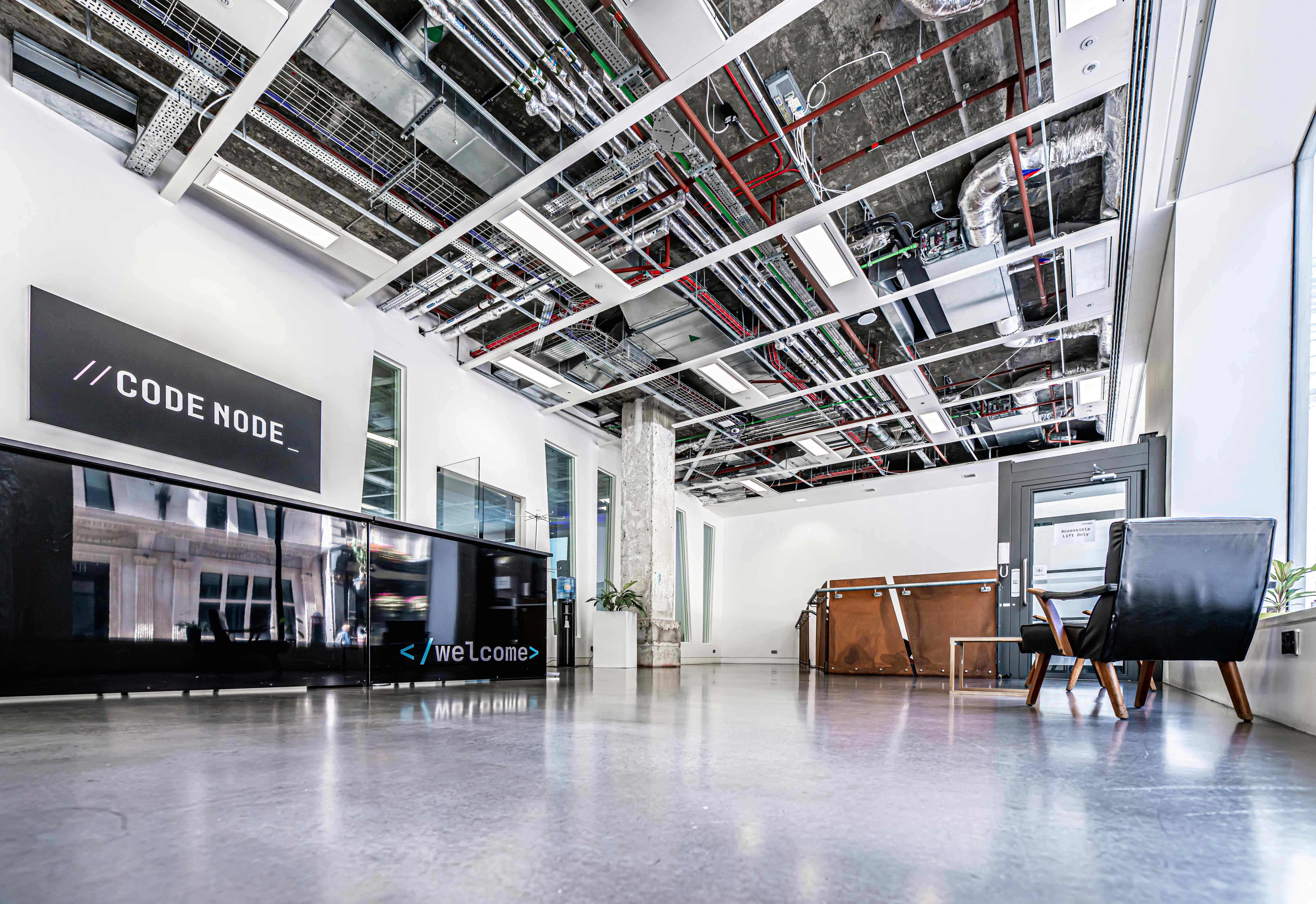 Ctrl (main room) & ESCape (breakout/catering area) 4