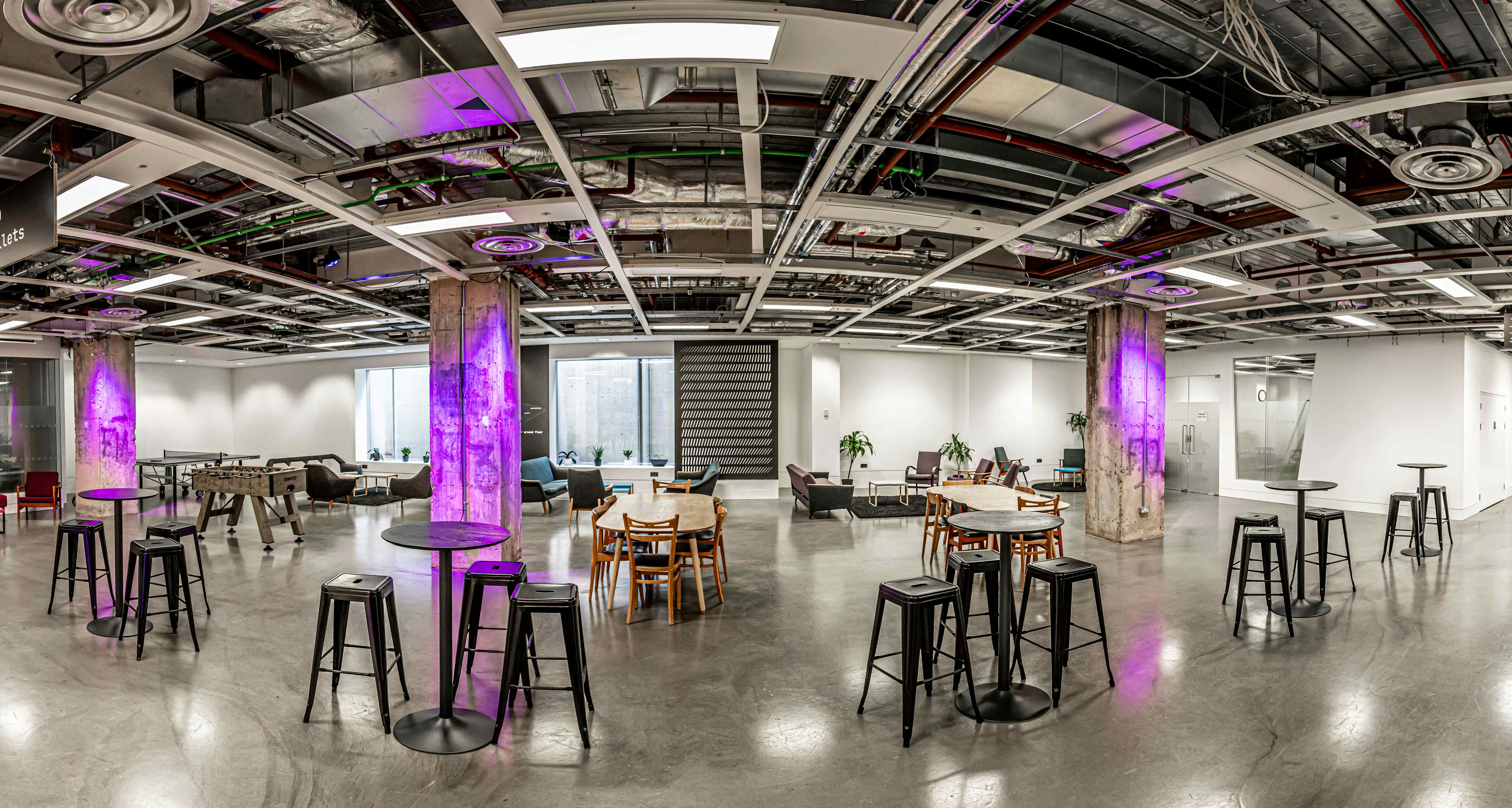 Ctrl (main room) & ESCape (breakout/catering area) 9