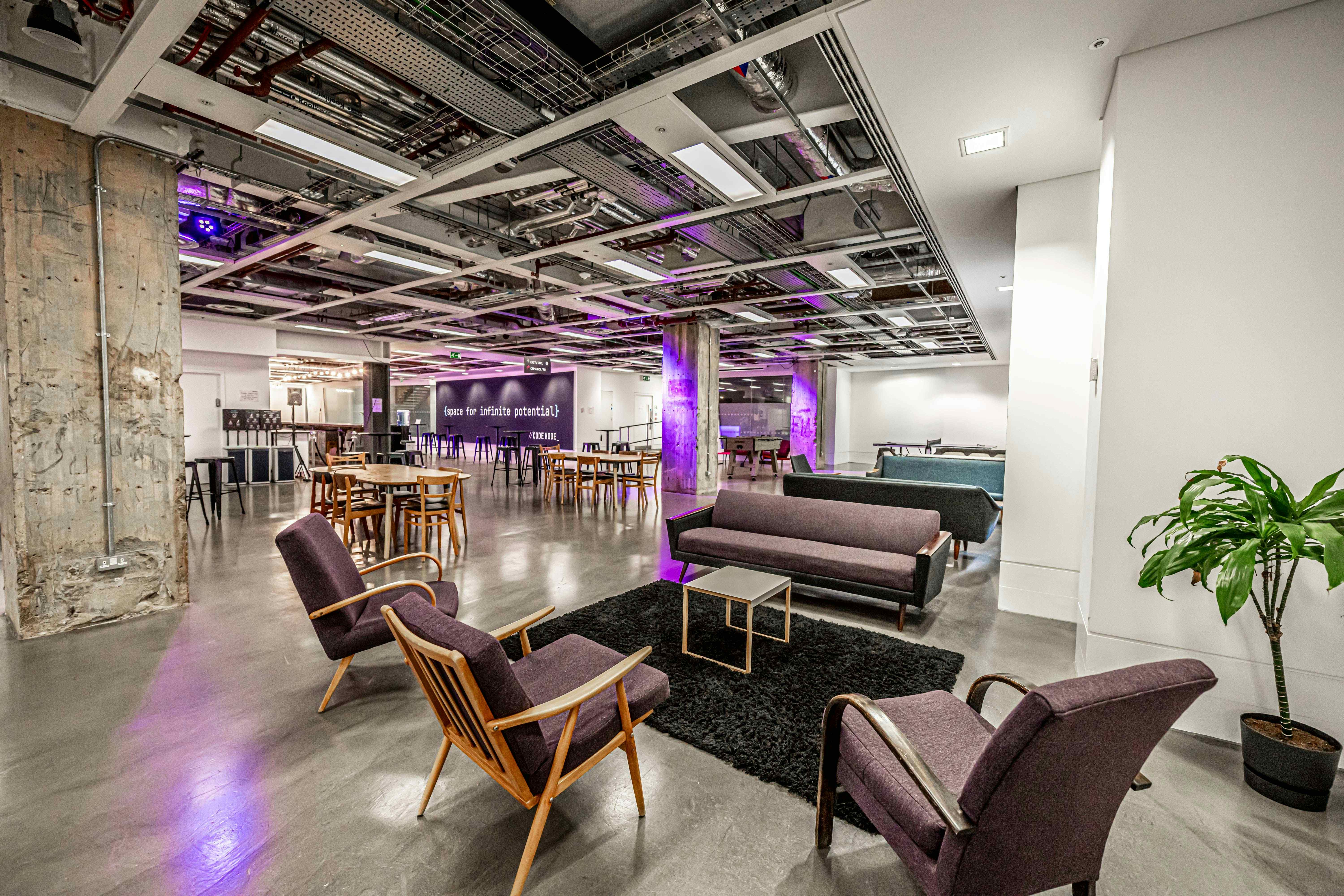 Ctrl (main room) & ESCape (breakout/catering area) 10