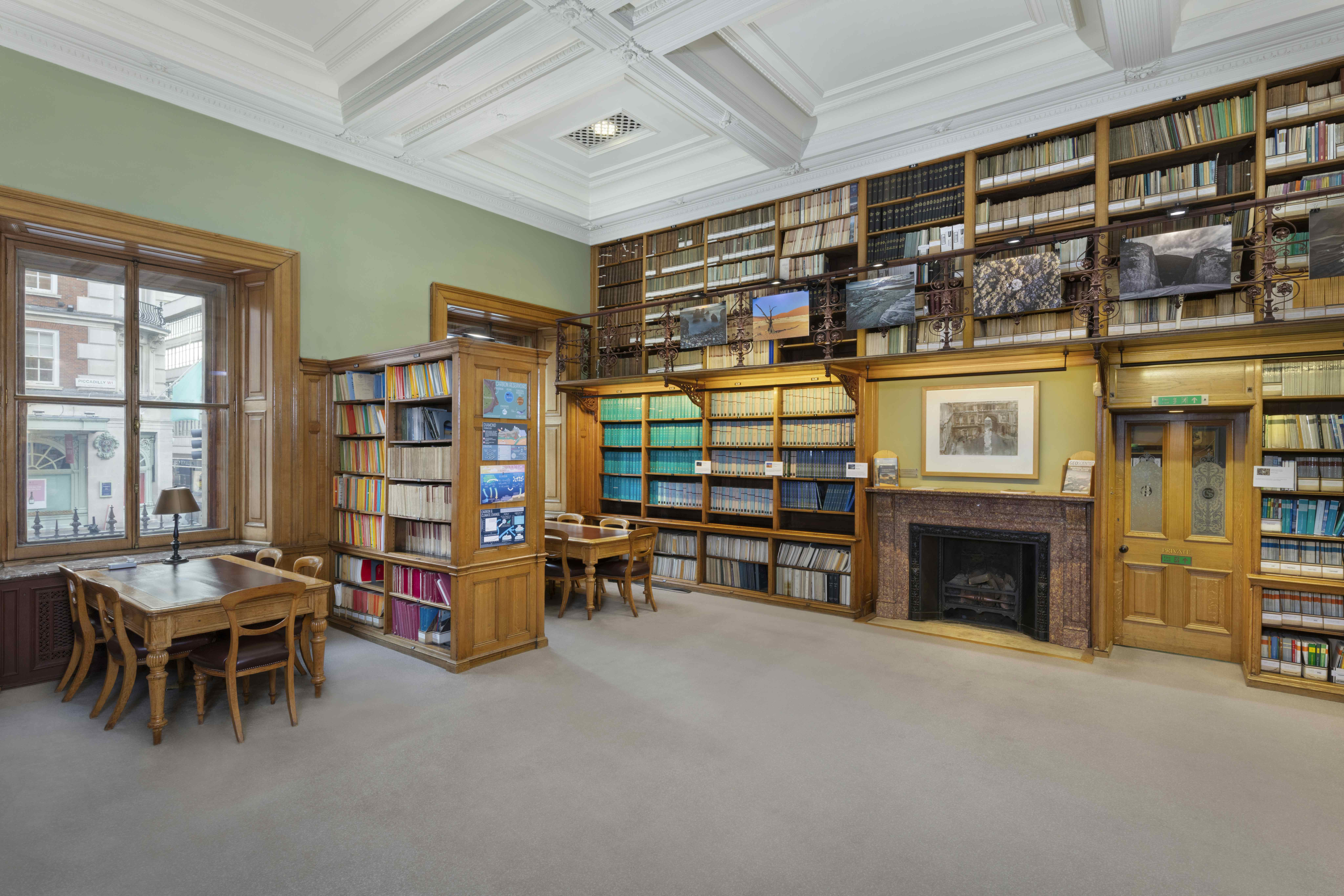 Lower Library, The Geological Society 