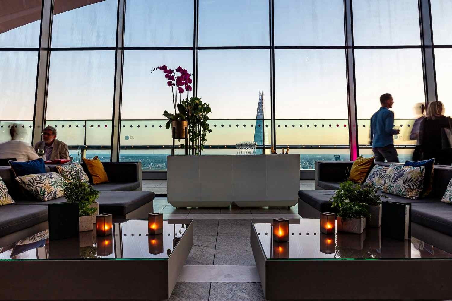 Semi Private Group Area within Sky Garden Bars, Semi Private Group Area within Sky Garden Bars