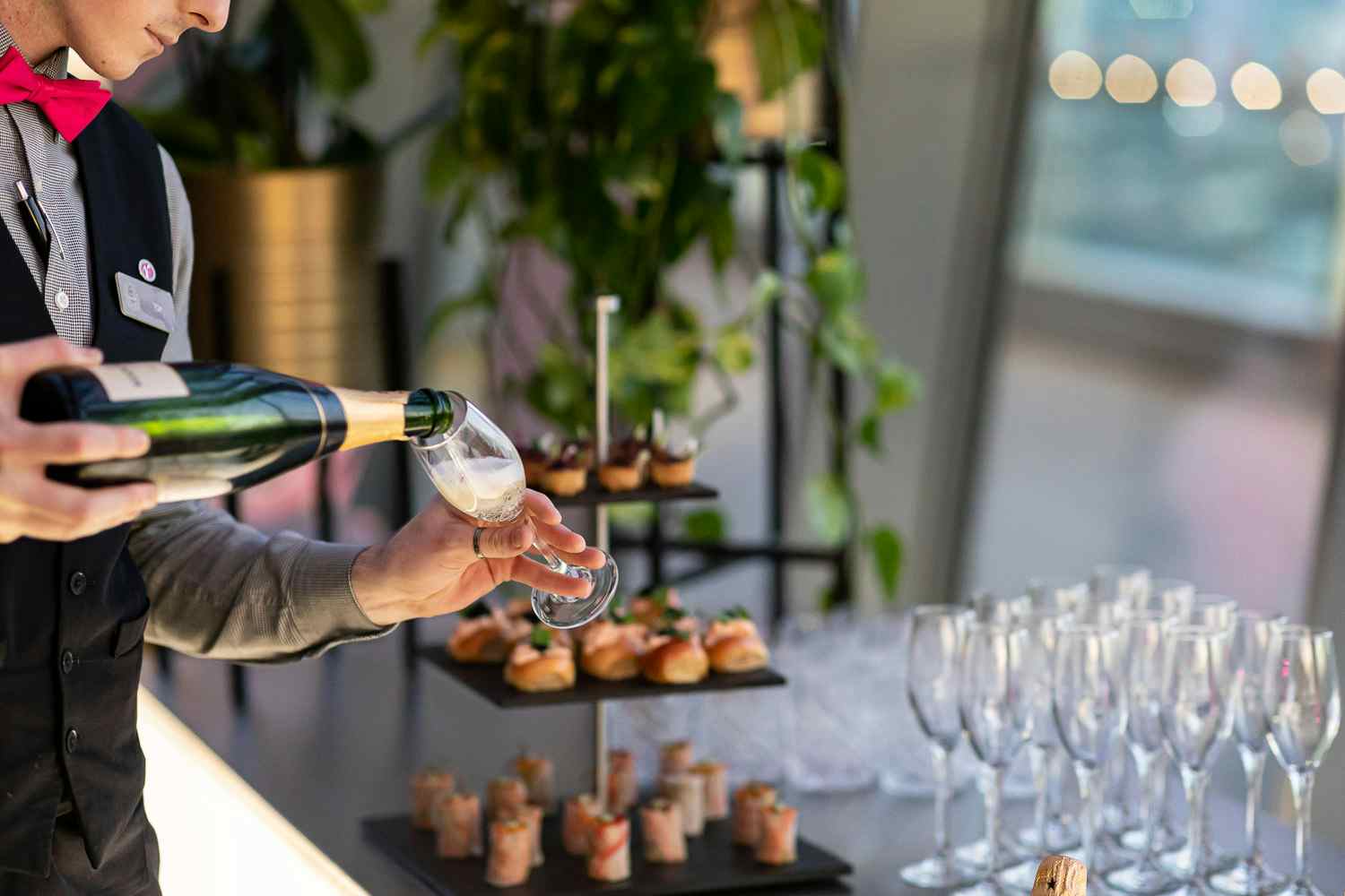 Semi Private Group Area within Sky Garden Bars