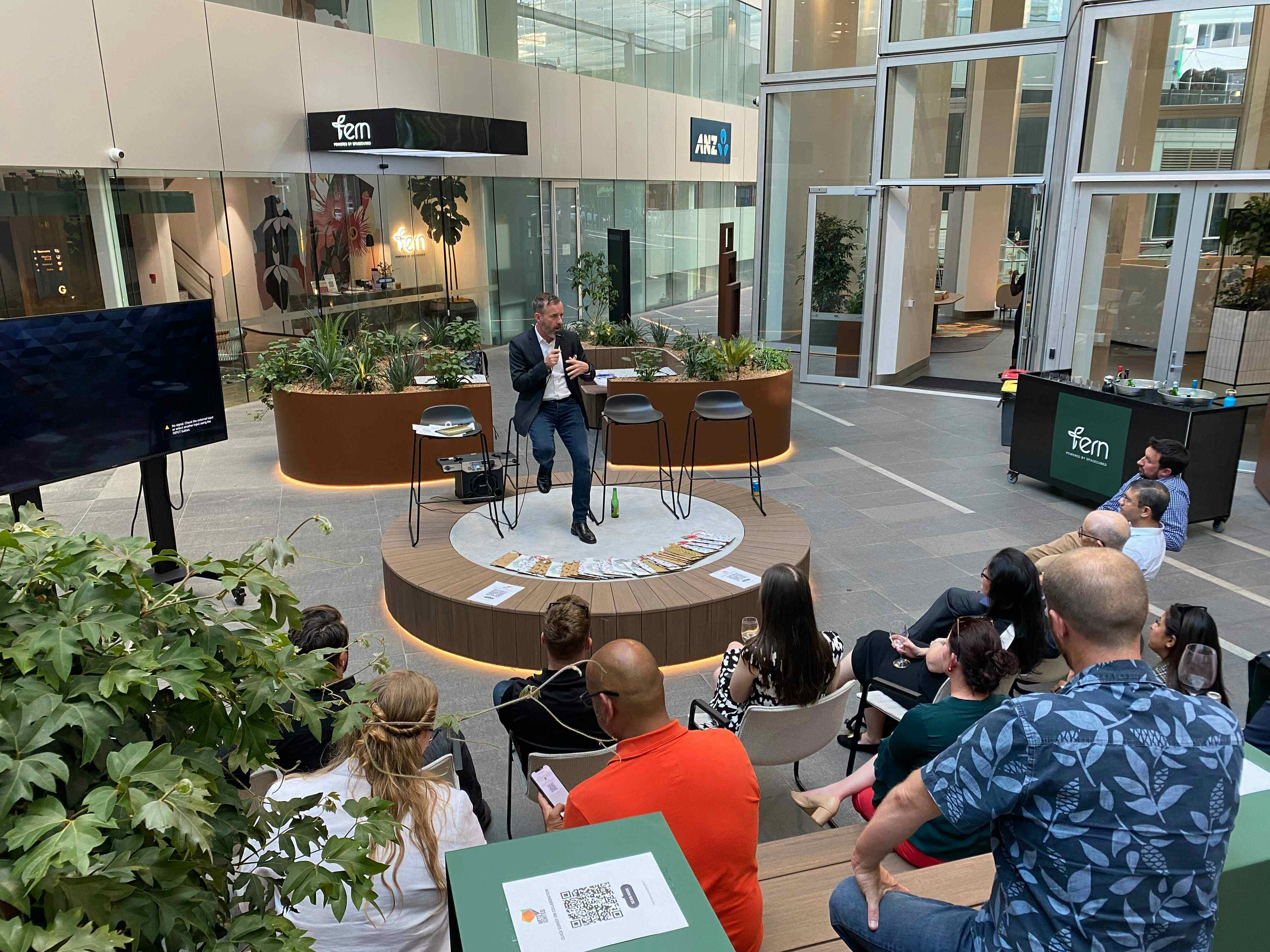 Courtyard at Fern, Powered by Spacecubed