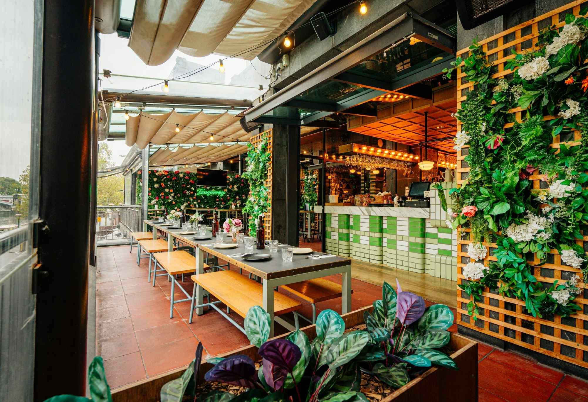 Garden & River Terrace 4