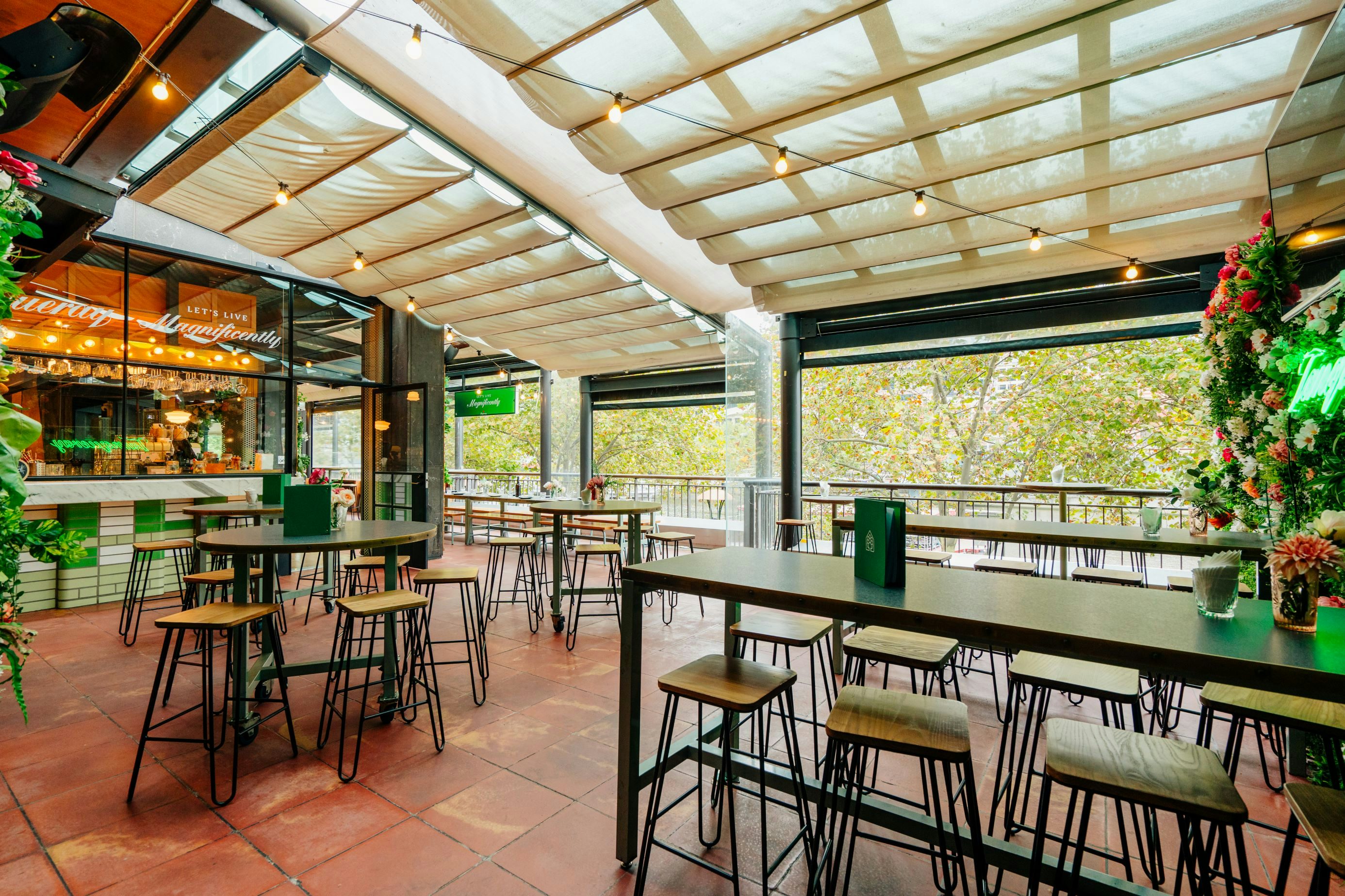 Lounge, Garden & River Terrace 3D tour