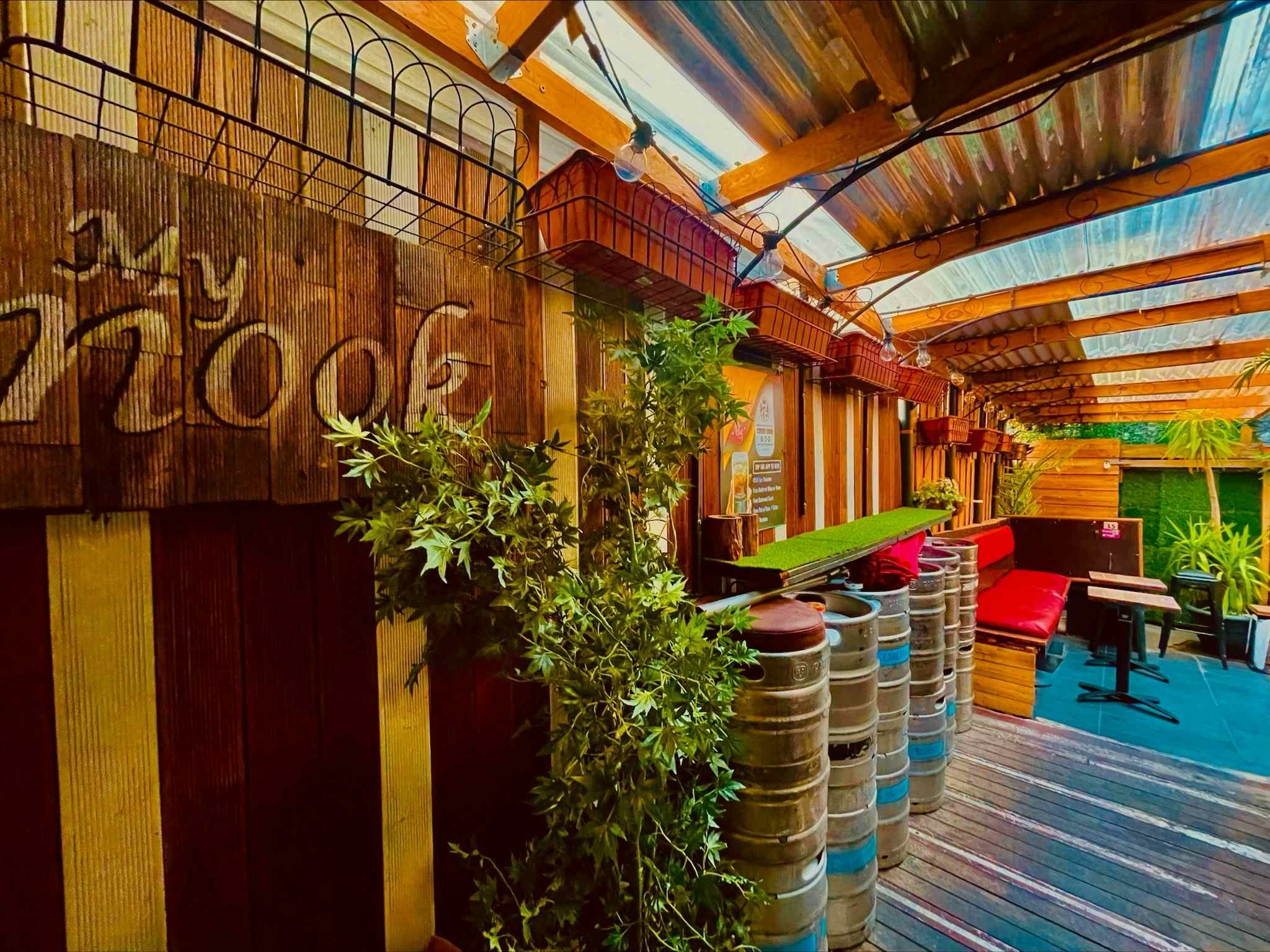 2) Beer Garden & Pool Area 3