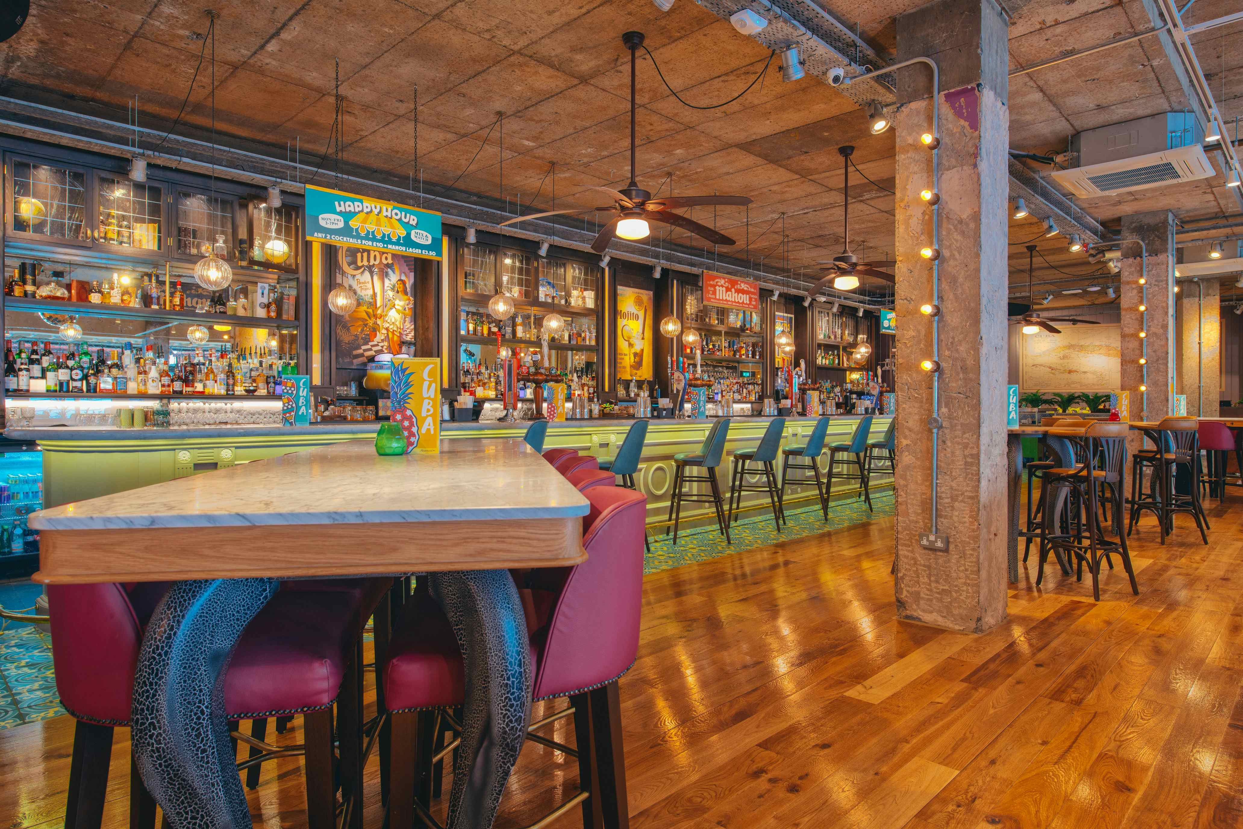 Book Full Venue Hire at Revolución de Cuba Newcastle . A Newcastle upon