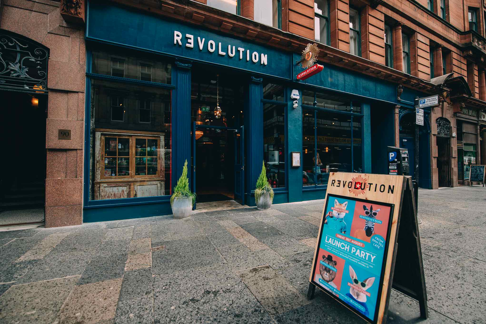 Full Venue Hire, Revolution Glasgow Mitchell Street