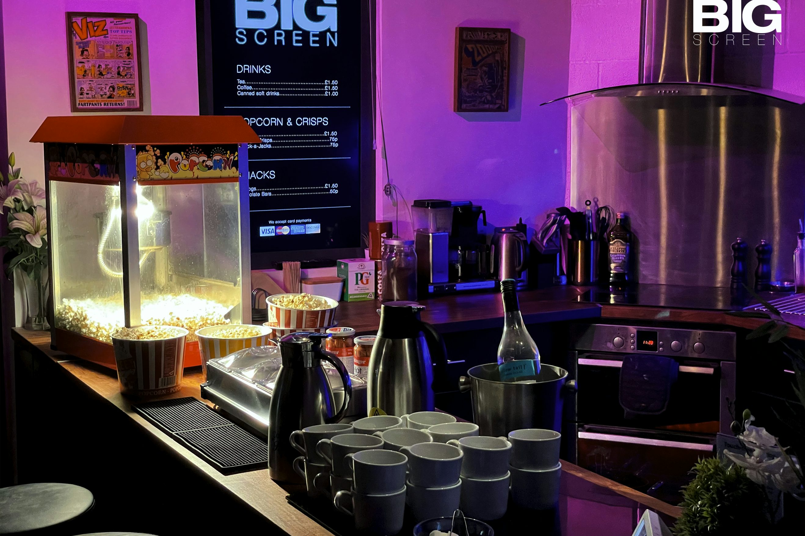 Bristol Big Screen: Screening Room | 200" 4K HDR10 3D Dolby Atmos 15