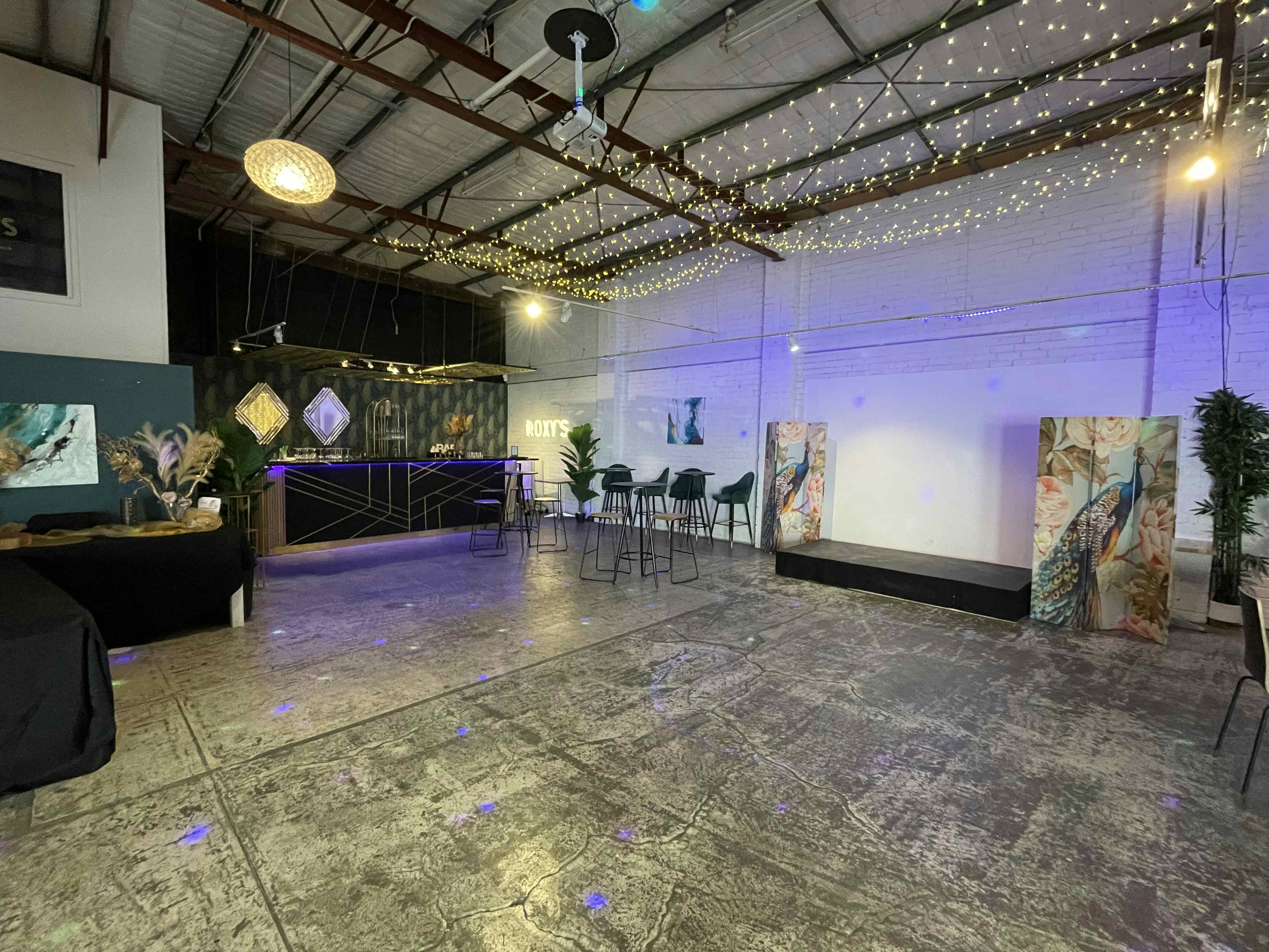 The Warehouse, Roxy's Unique Functions & Events