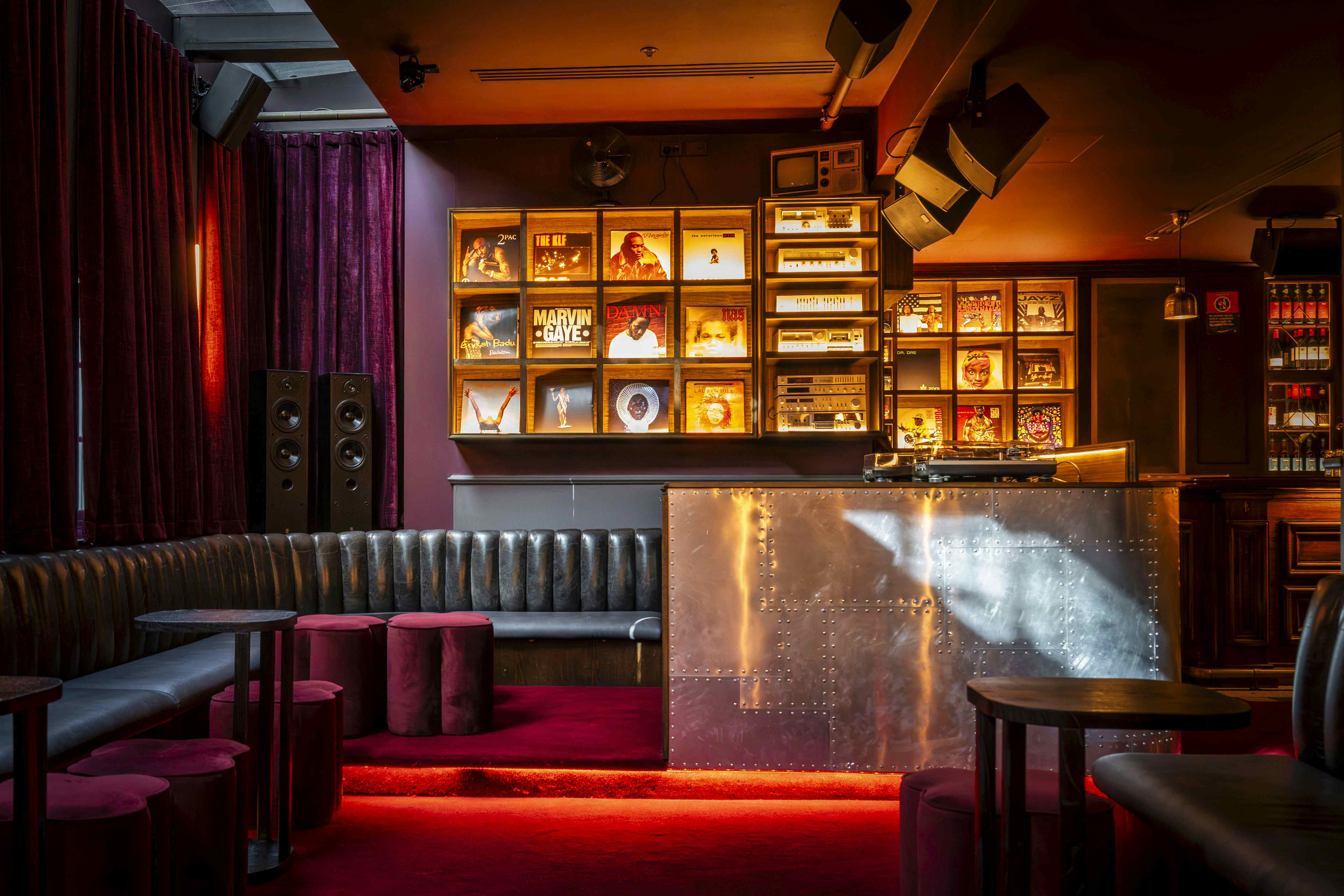 The Den | Semi-Private Listening Lounge