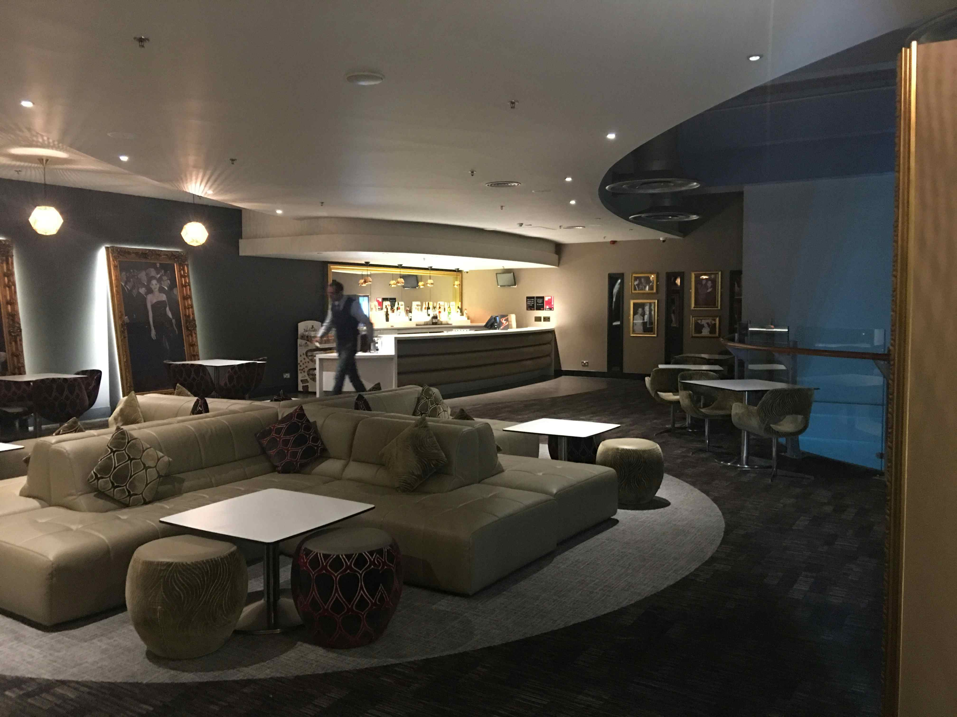 Book Gold Class bar at Vue Cinema Manchester Printworks. A Manchester