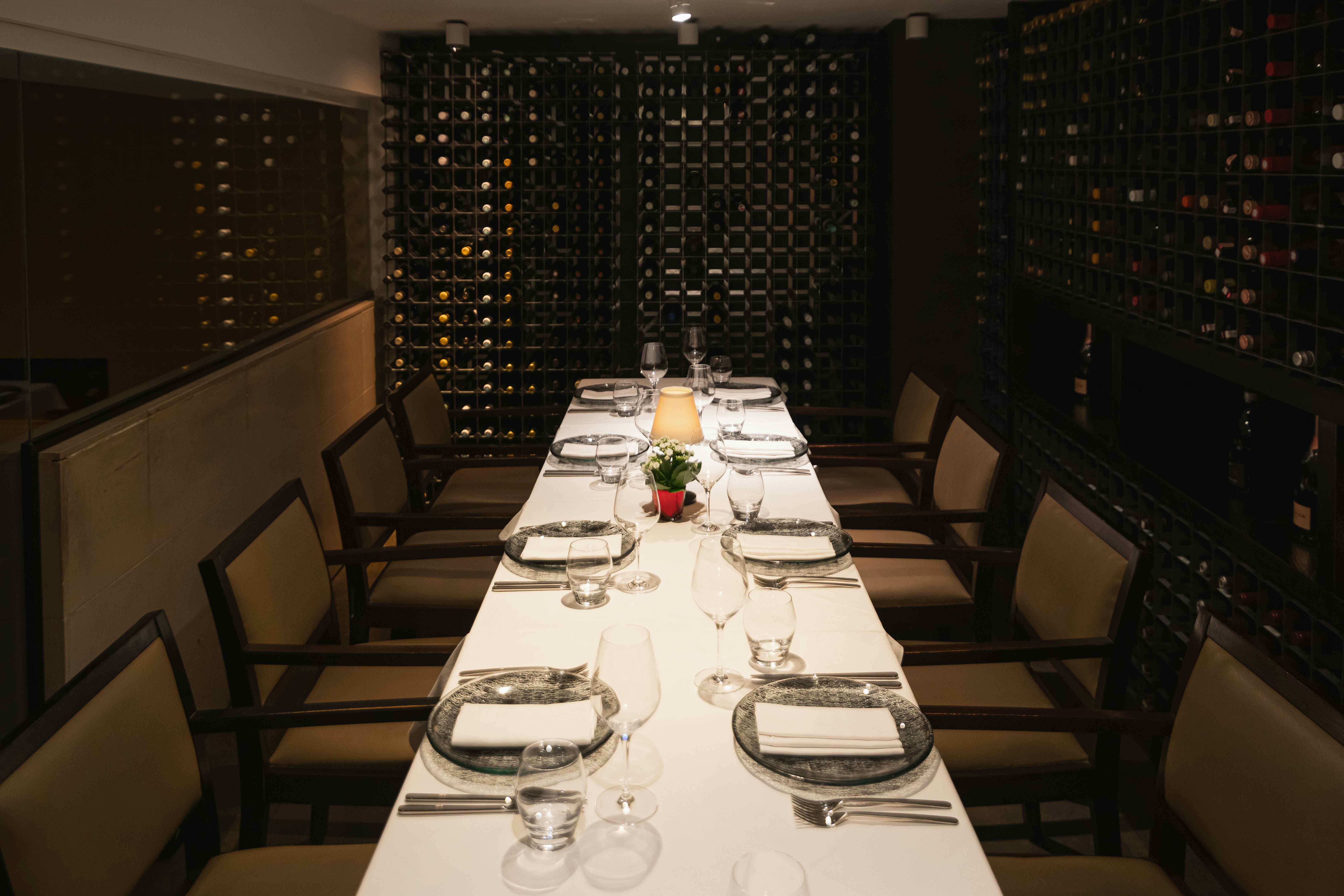 Sommelier's Private Dining Room.  1