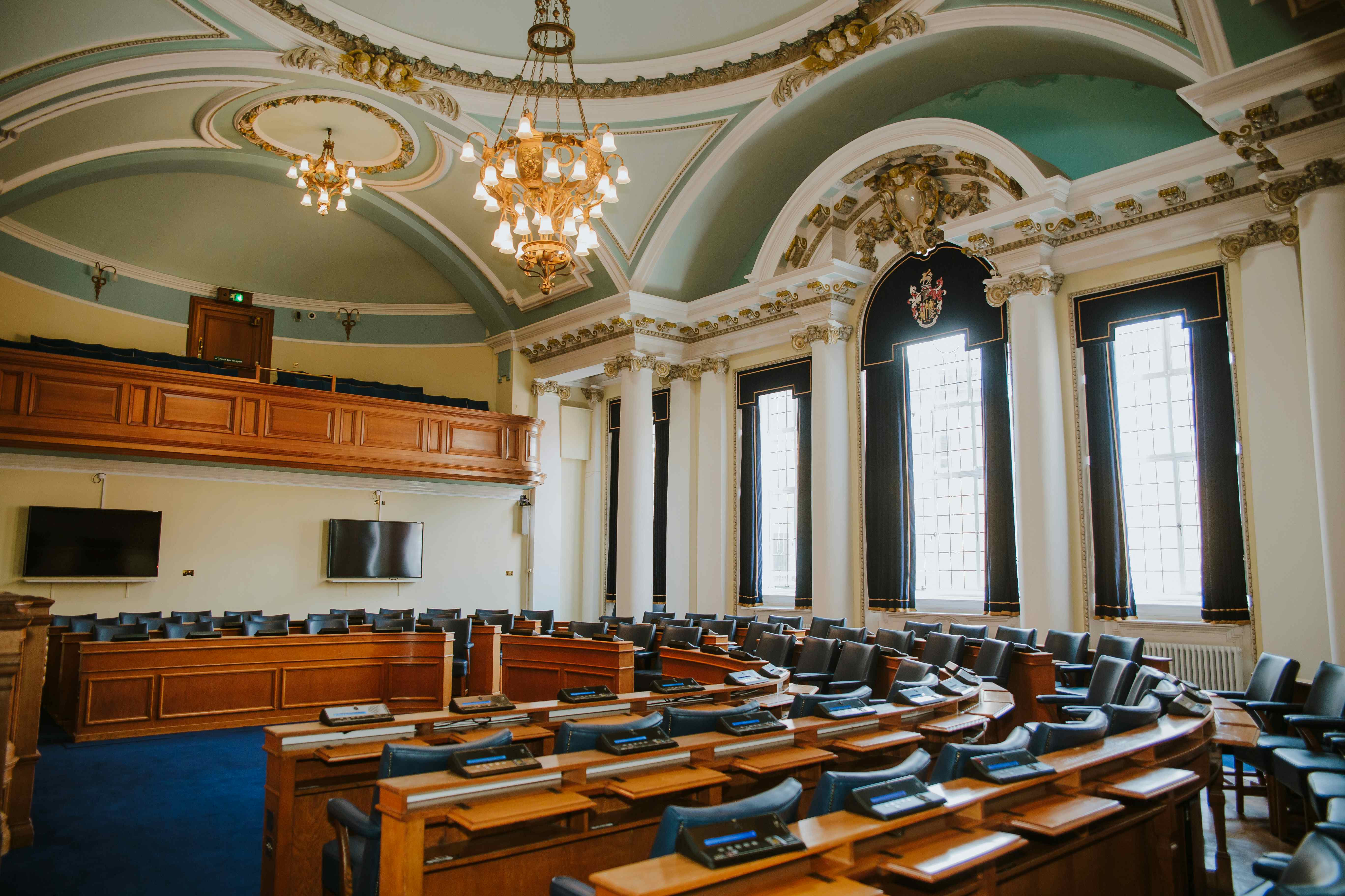 Council Chamber and Ante-Chamber, Lambeth Town Hall