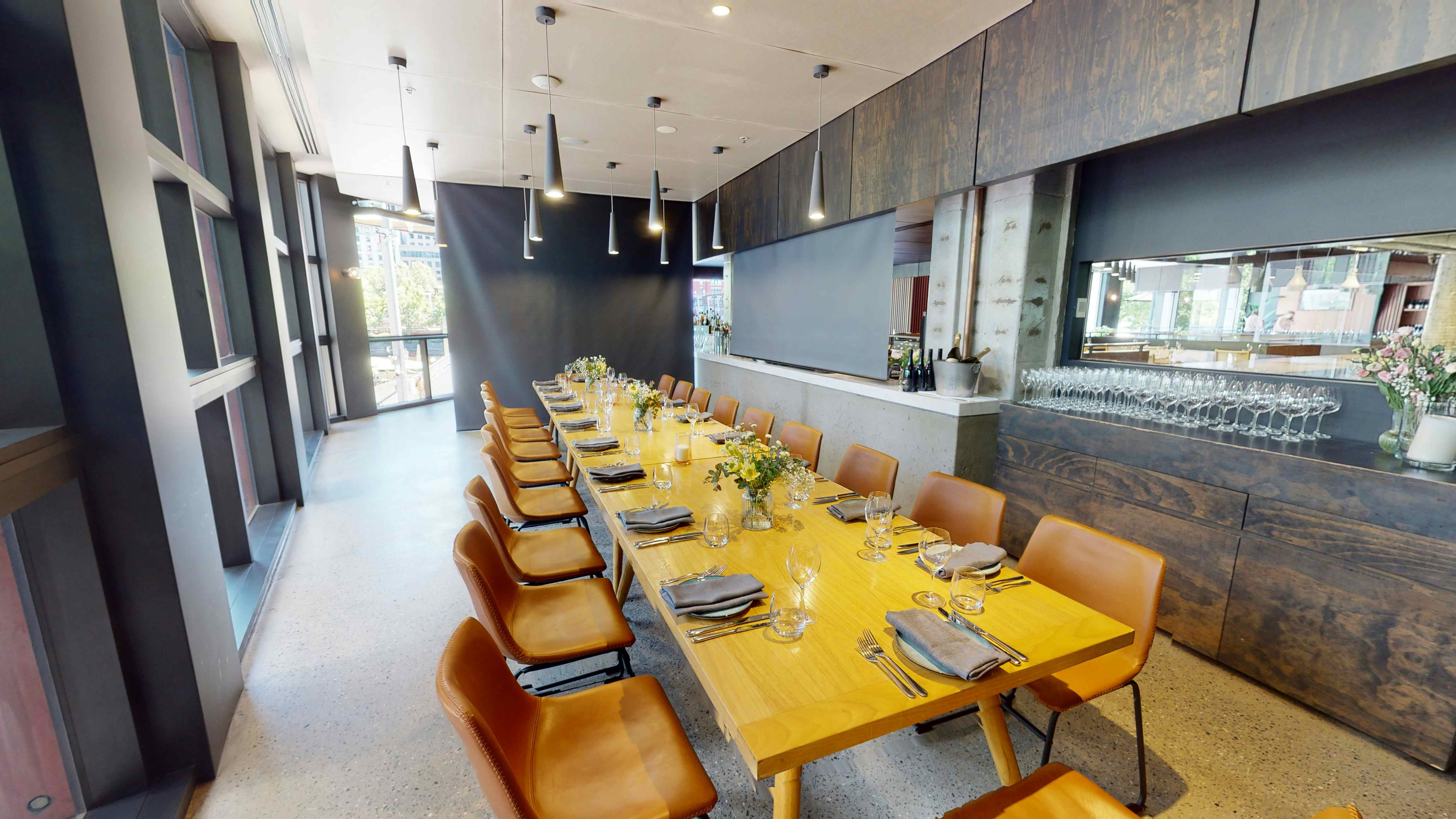 Hire Small Private Dining Room, Pure South Dining, Southbank • HeadBox