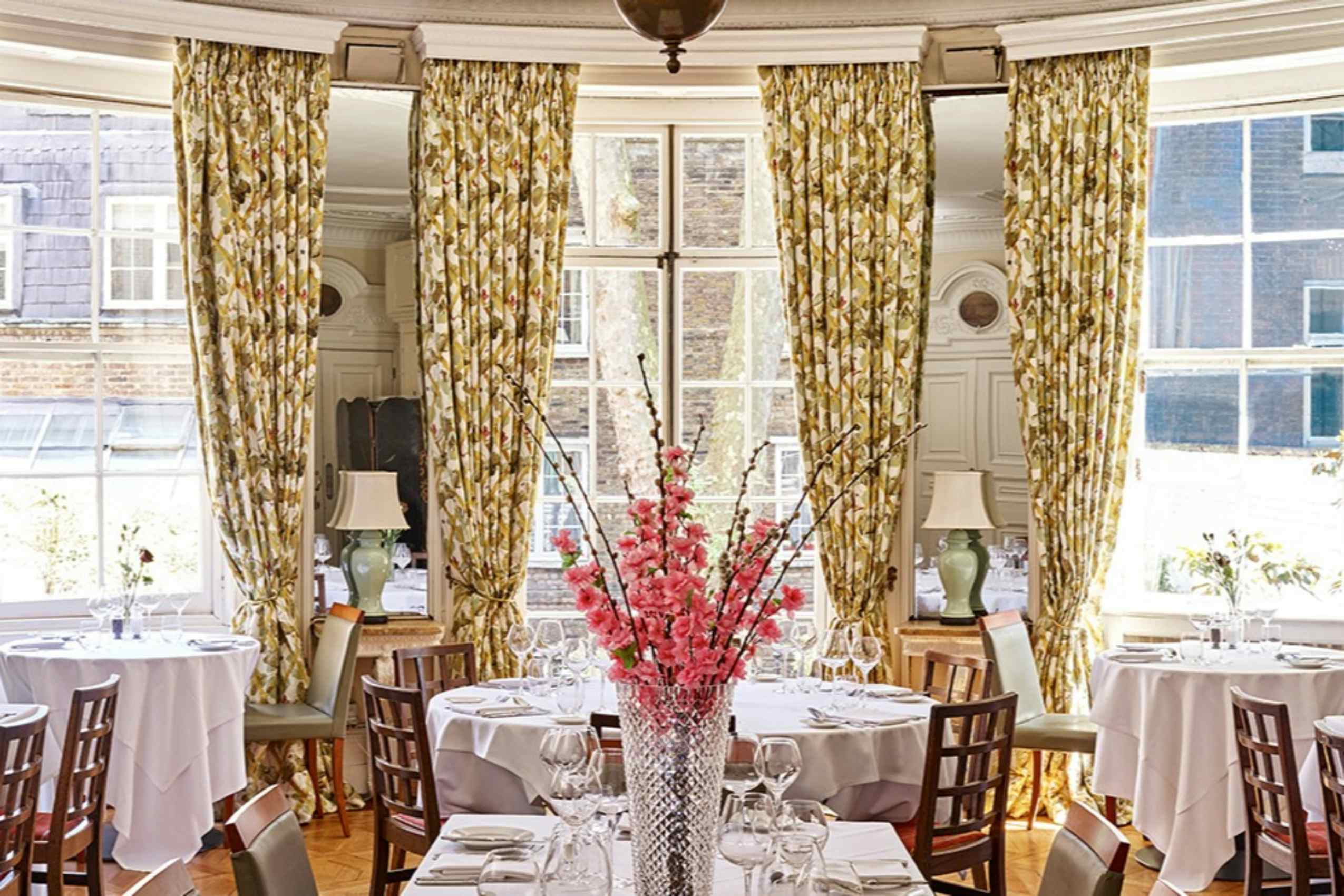The Dining Room and garden 