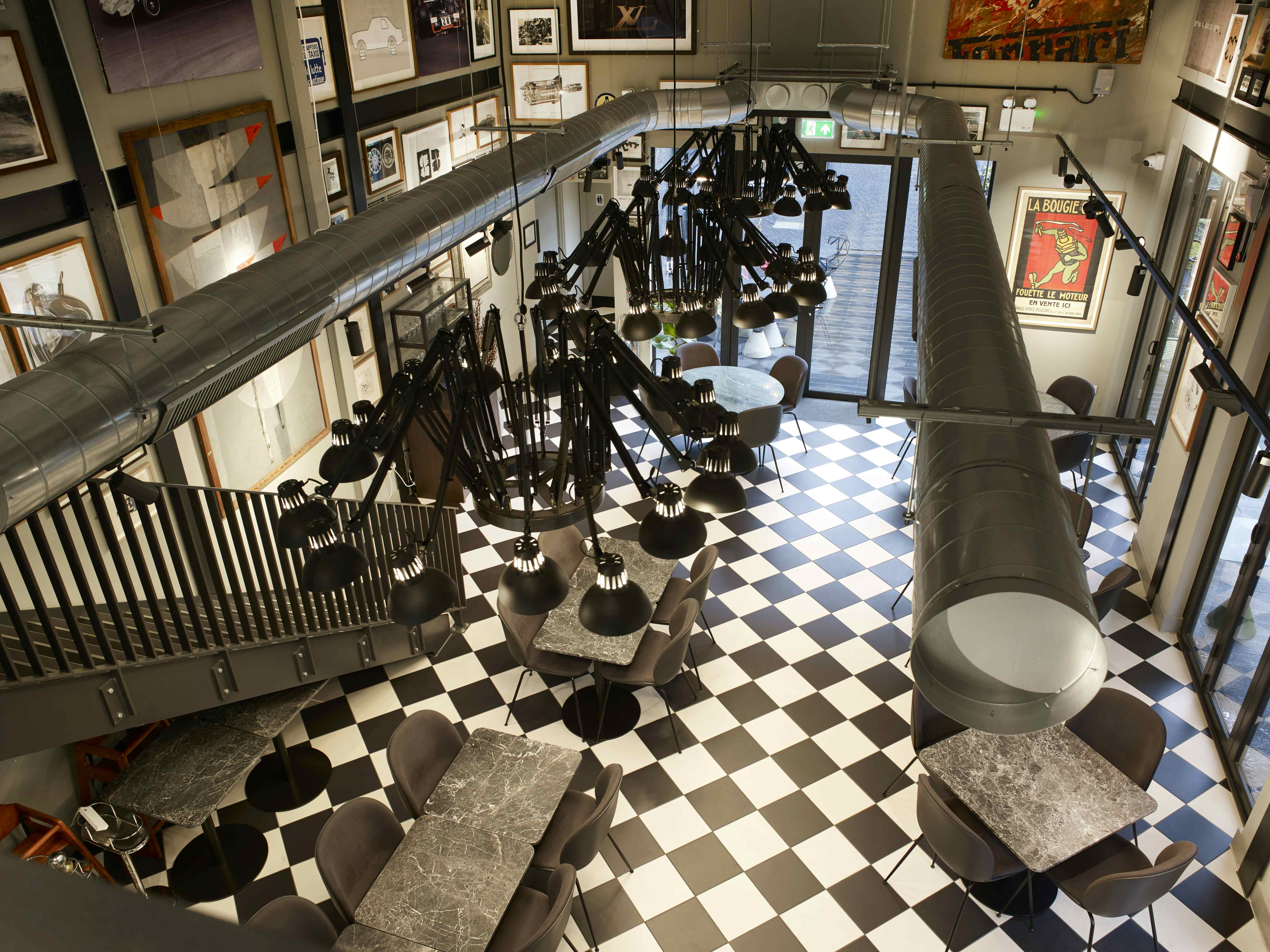 The Dining Room & Courtyard  1