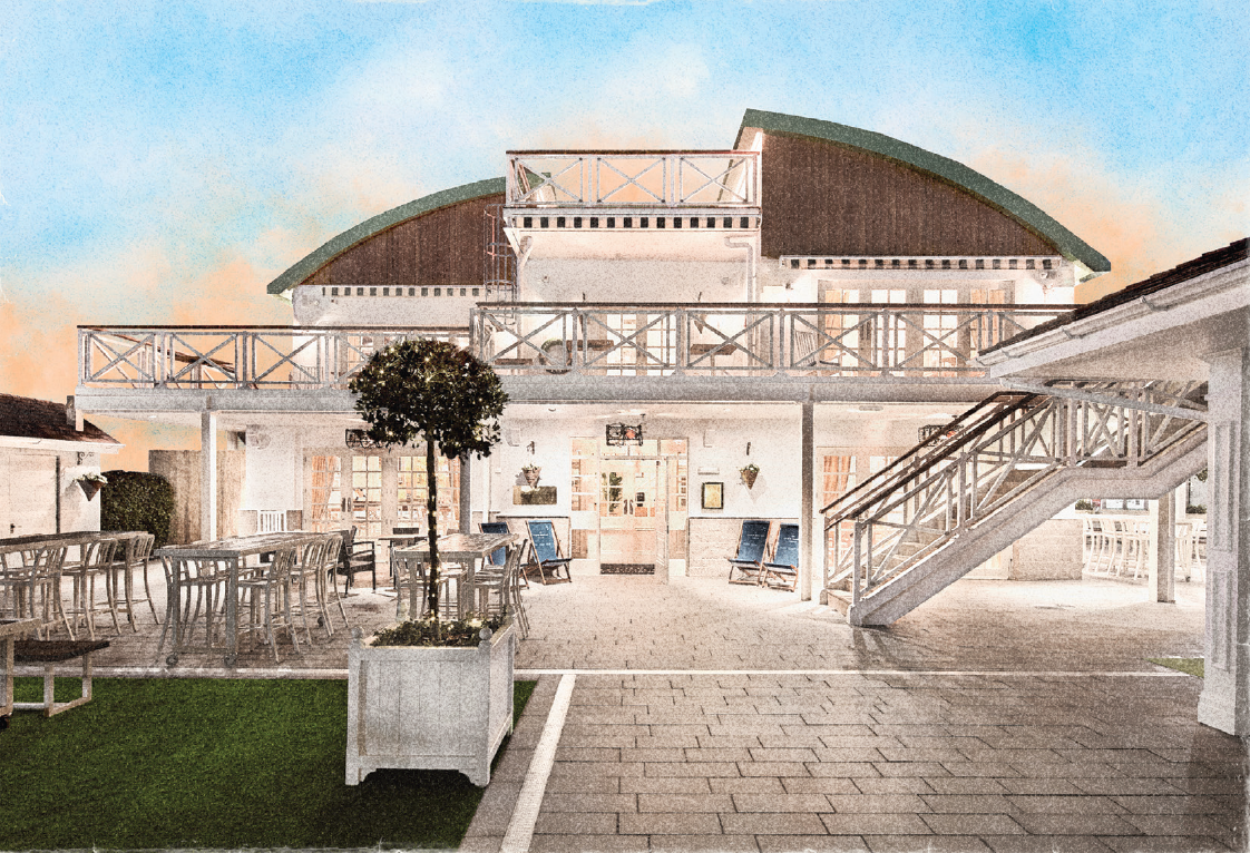 Mezzanine & Outdoor Terrace    1