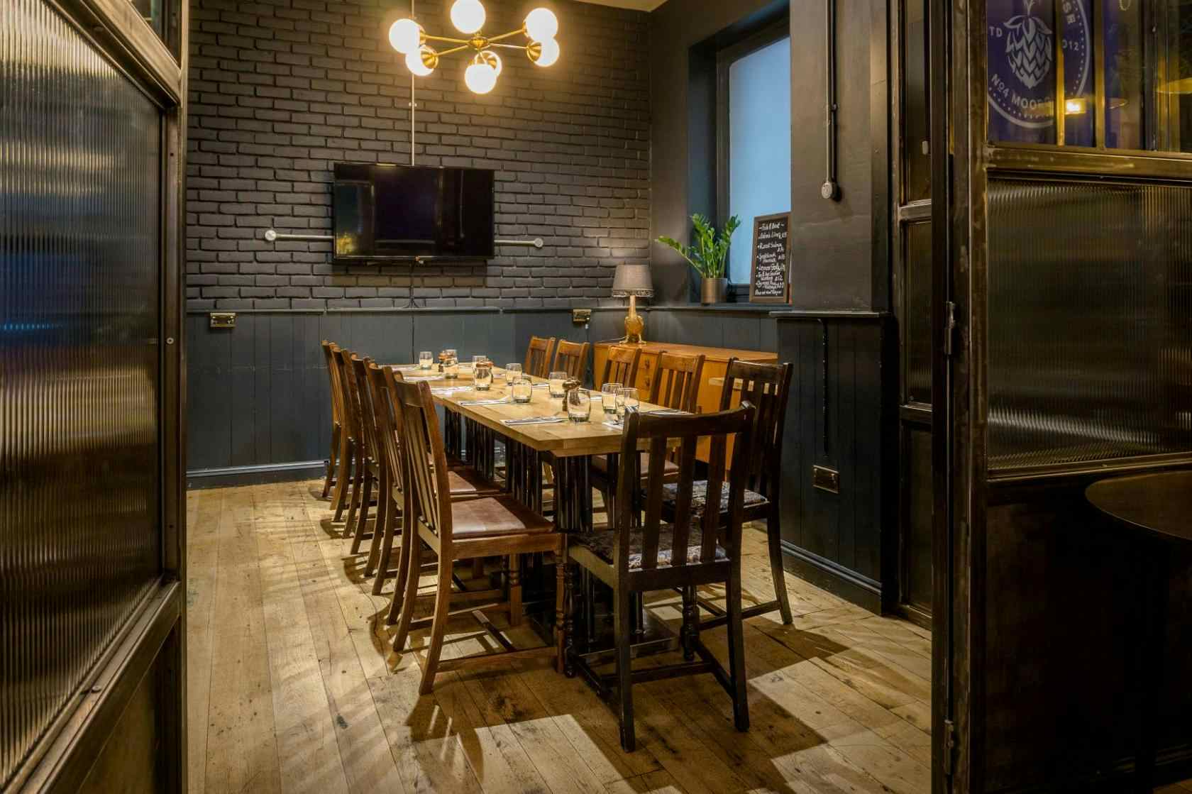 The Private Dining Room, The Tokenhouse, Moorgate