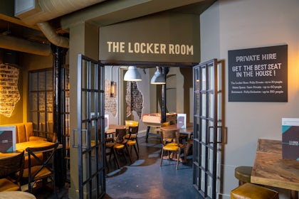 The locker room 1
