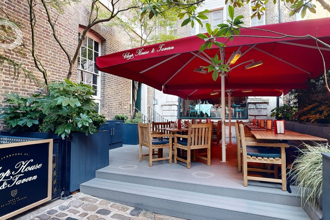 Tavern & Terrace - Roped off standing area 2