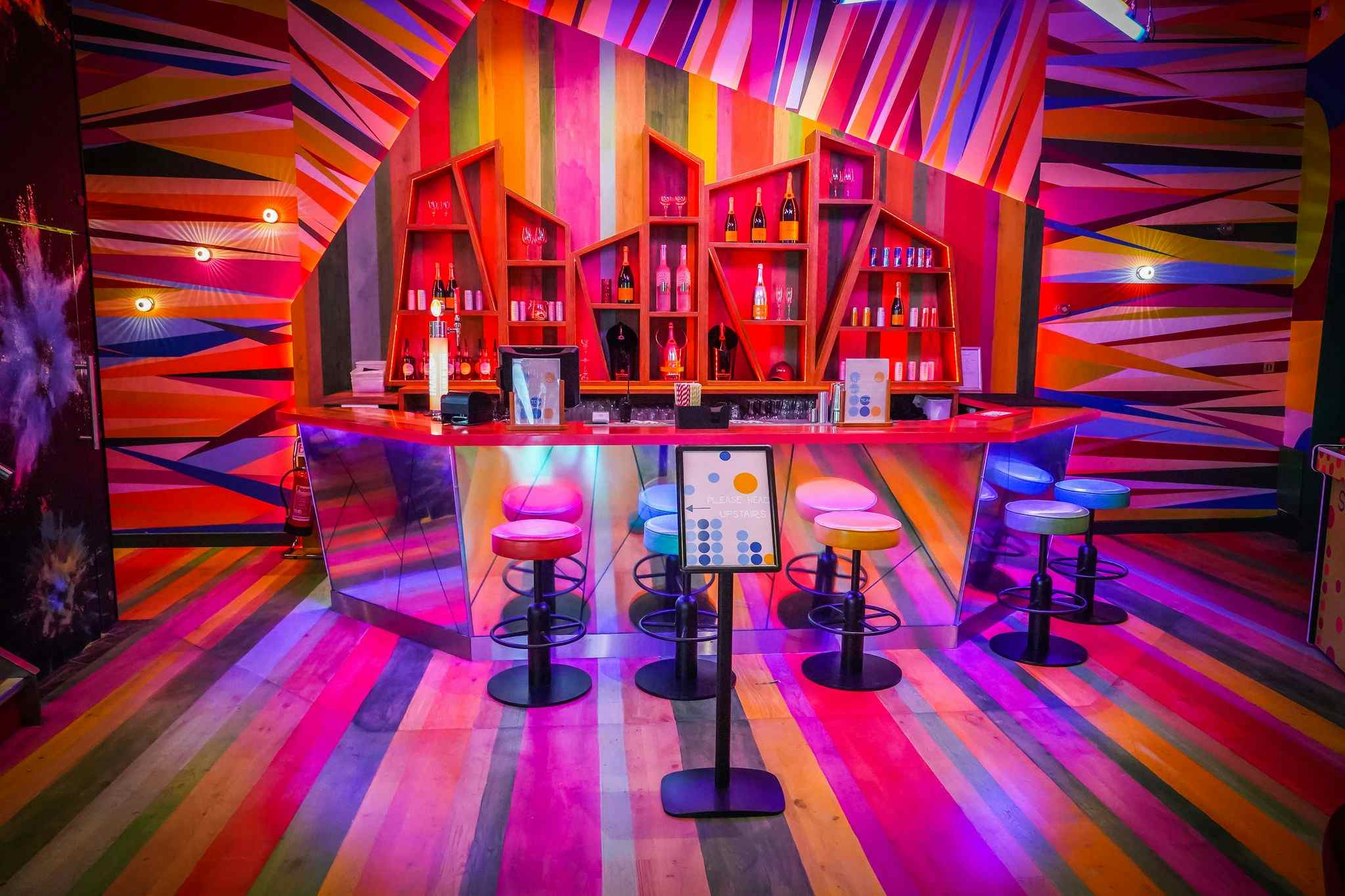 Downstairs Bar and Terrace