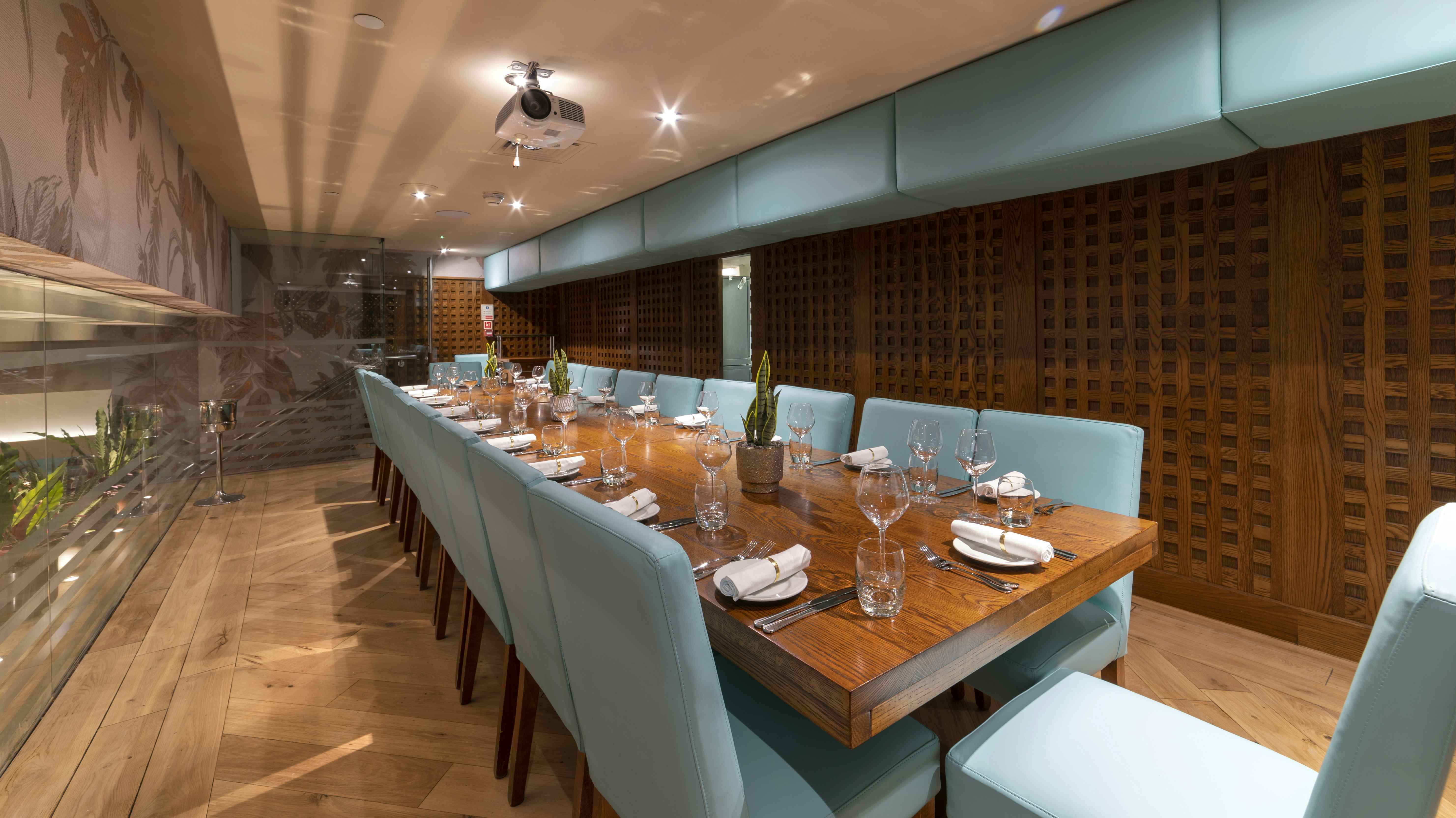 Private Dining Room or Semiprivate Area