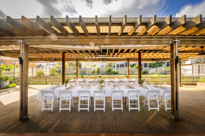 Sunroom & Deck and Pavilion & Courtyard 7