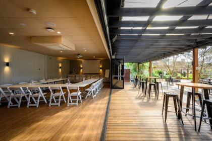 Sunroom & Deck and Pavilion & Courtyard 1