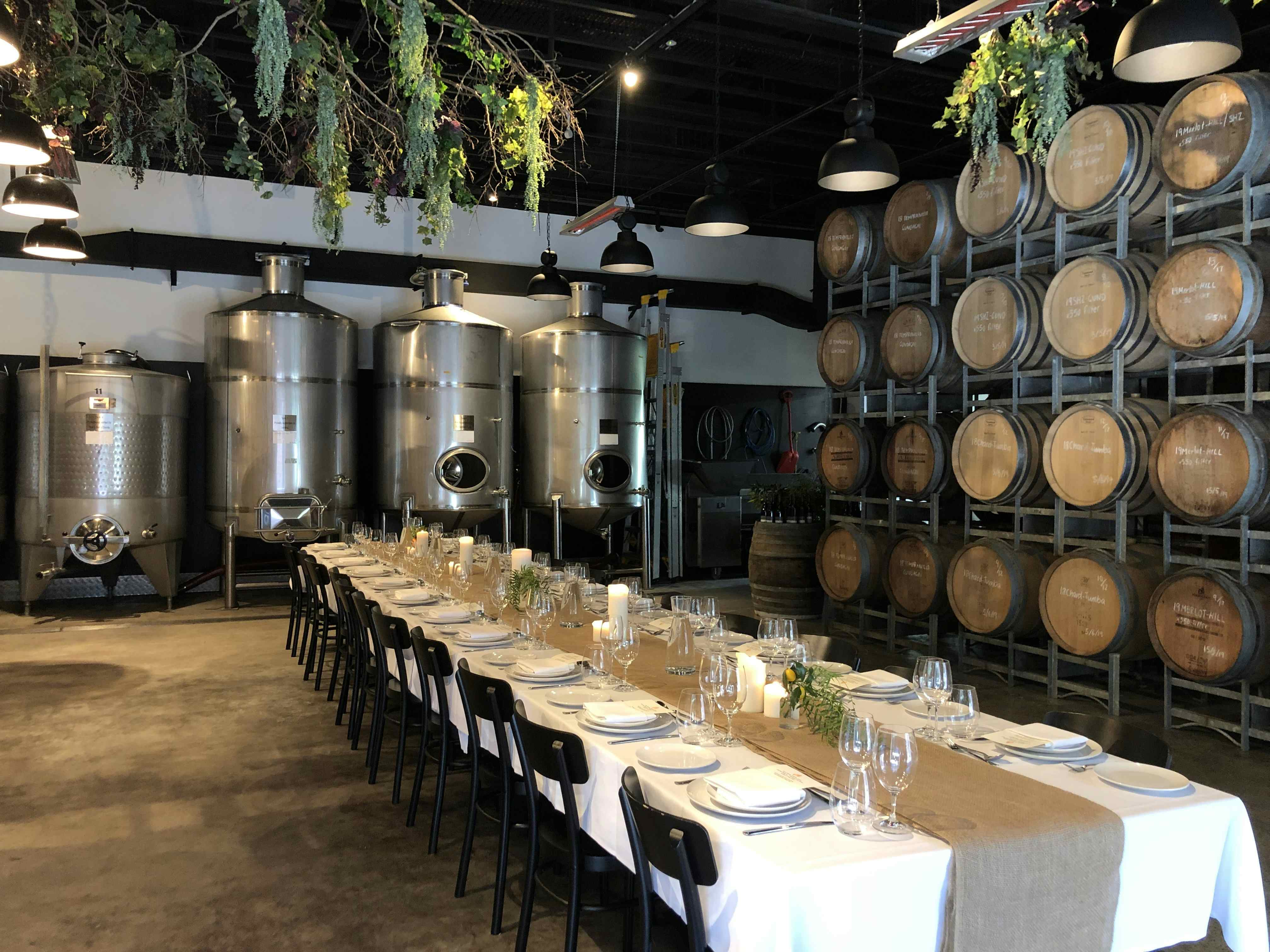 Section Hire, Urban Winery Sydney