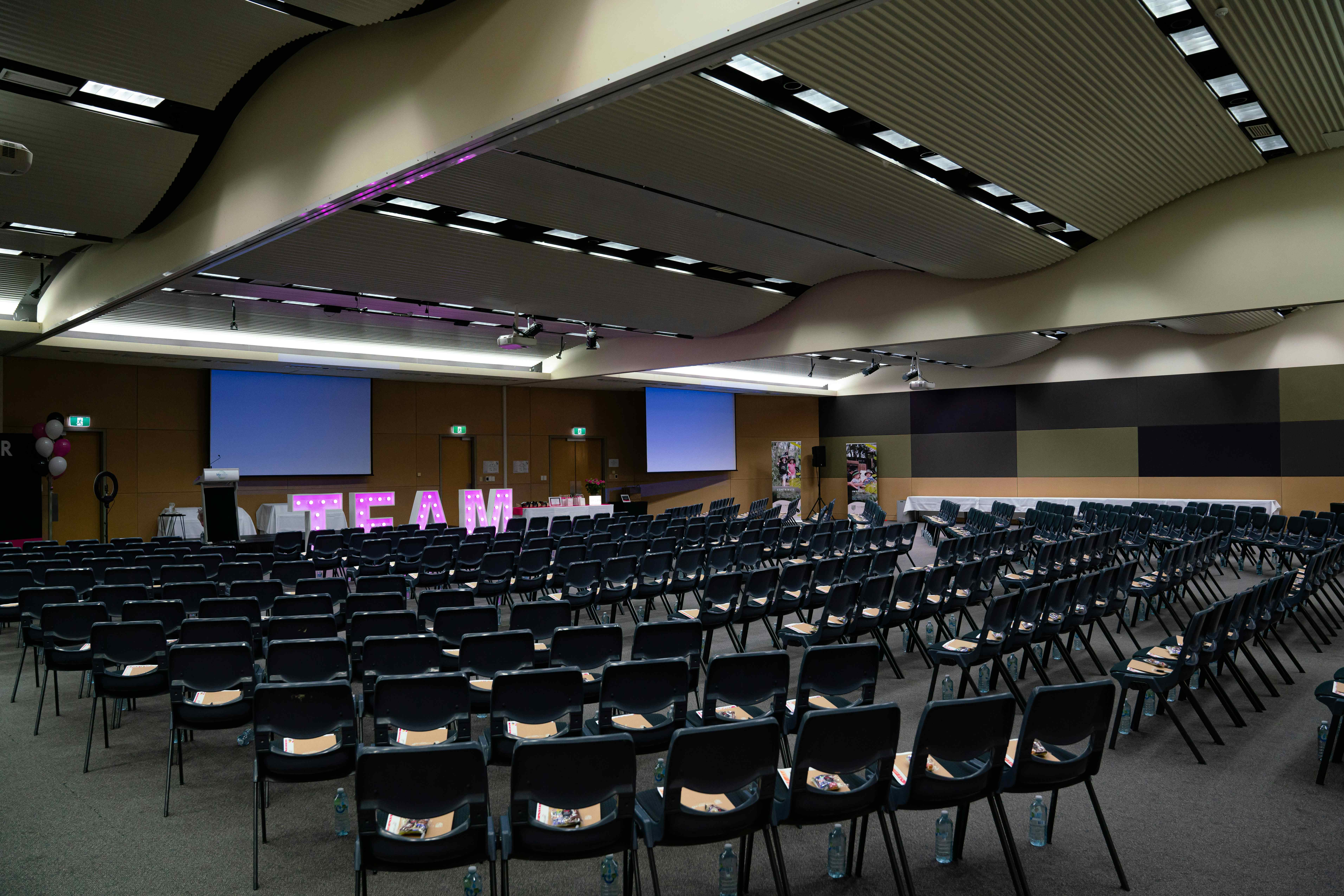 Auditoriums Combined - East, Central, and West Auditorium 3