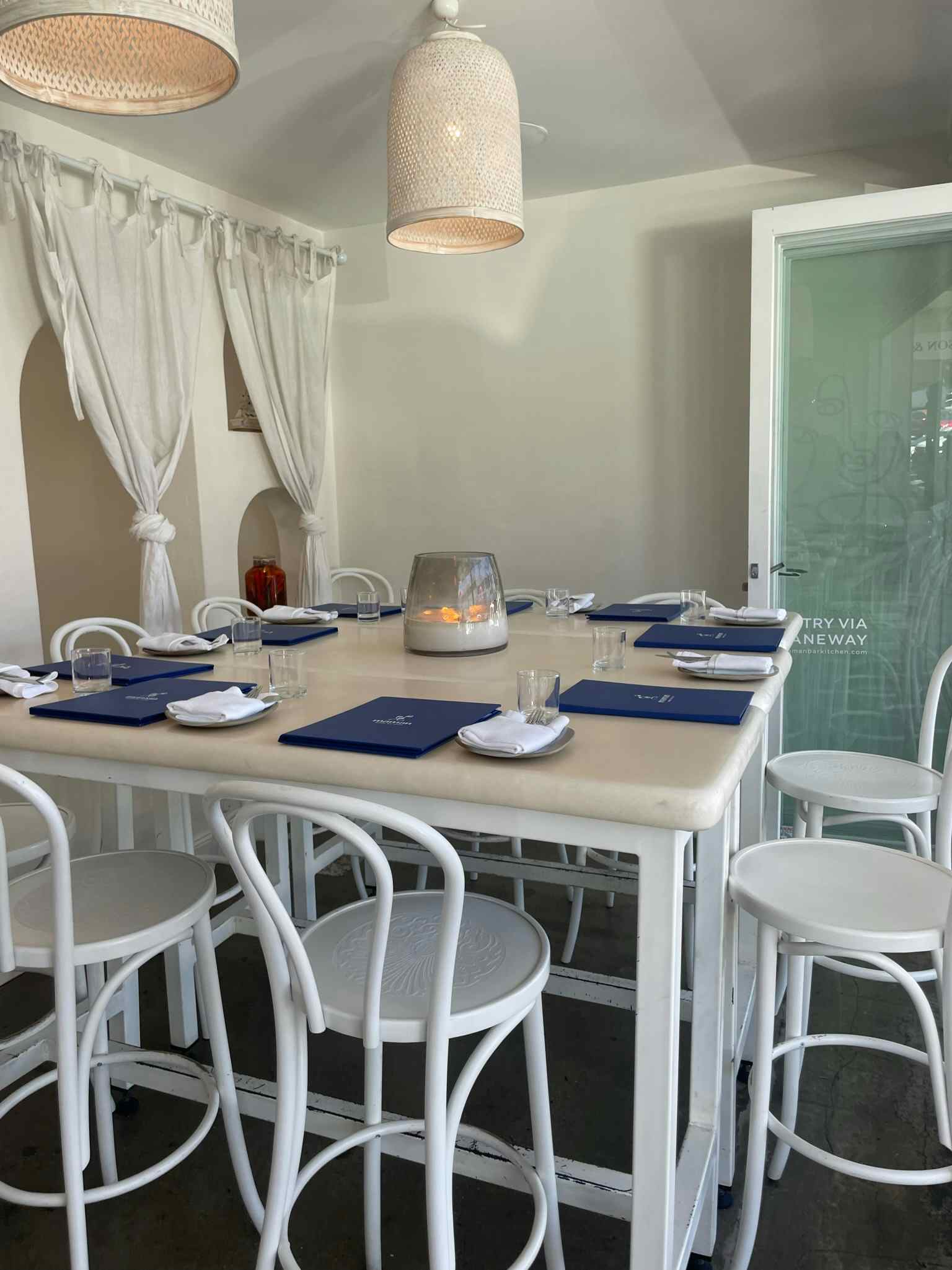 Maman Private Dining Area