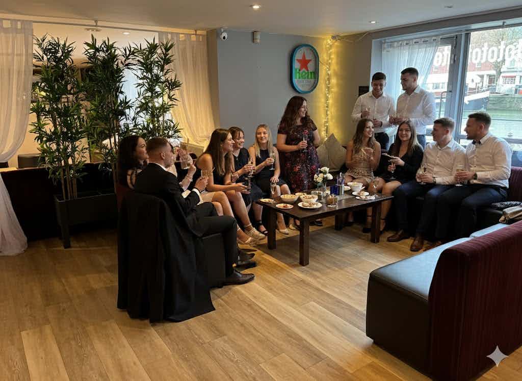 Riverview Corner Area | In Totos' Riverview Bar