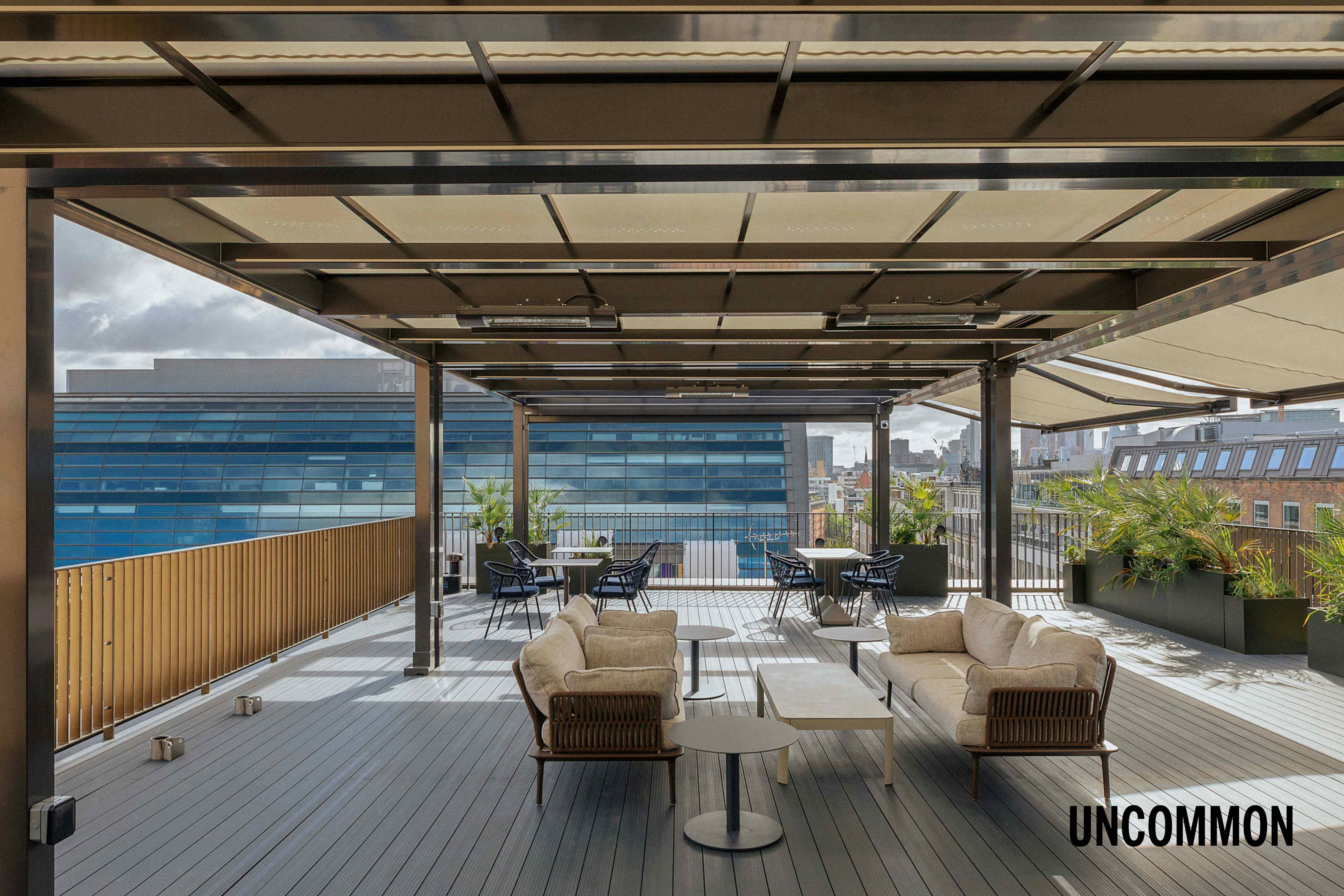 The Roof Terrace at Uncommon Holborn 1