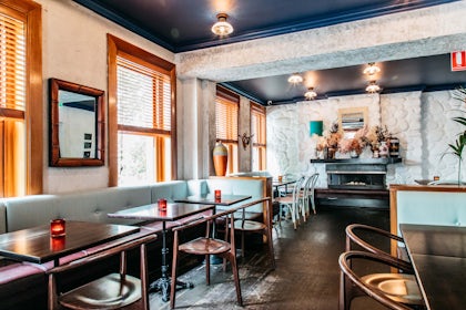 Upstairs at Forrester's 1