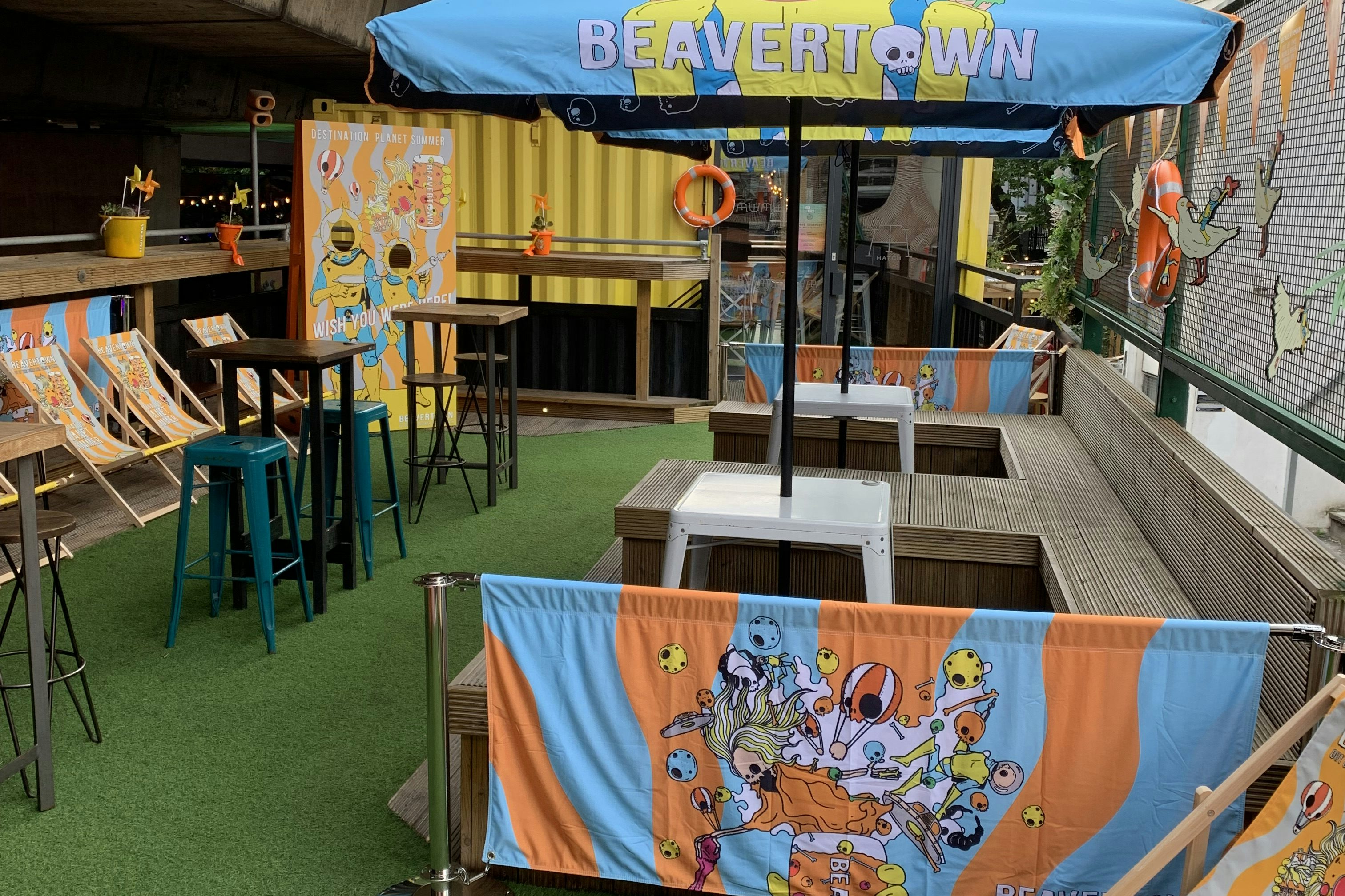 The Studio, Stage & Garden Terraces and Beavertown Bar 5