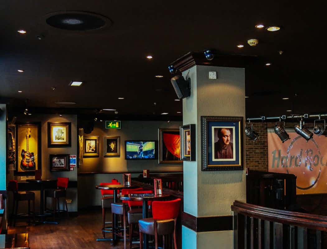 Hard Rock Cafe Manchester - Rock Lounge, Hard Rock Cafe Manchester 