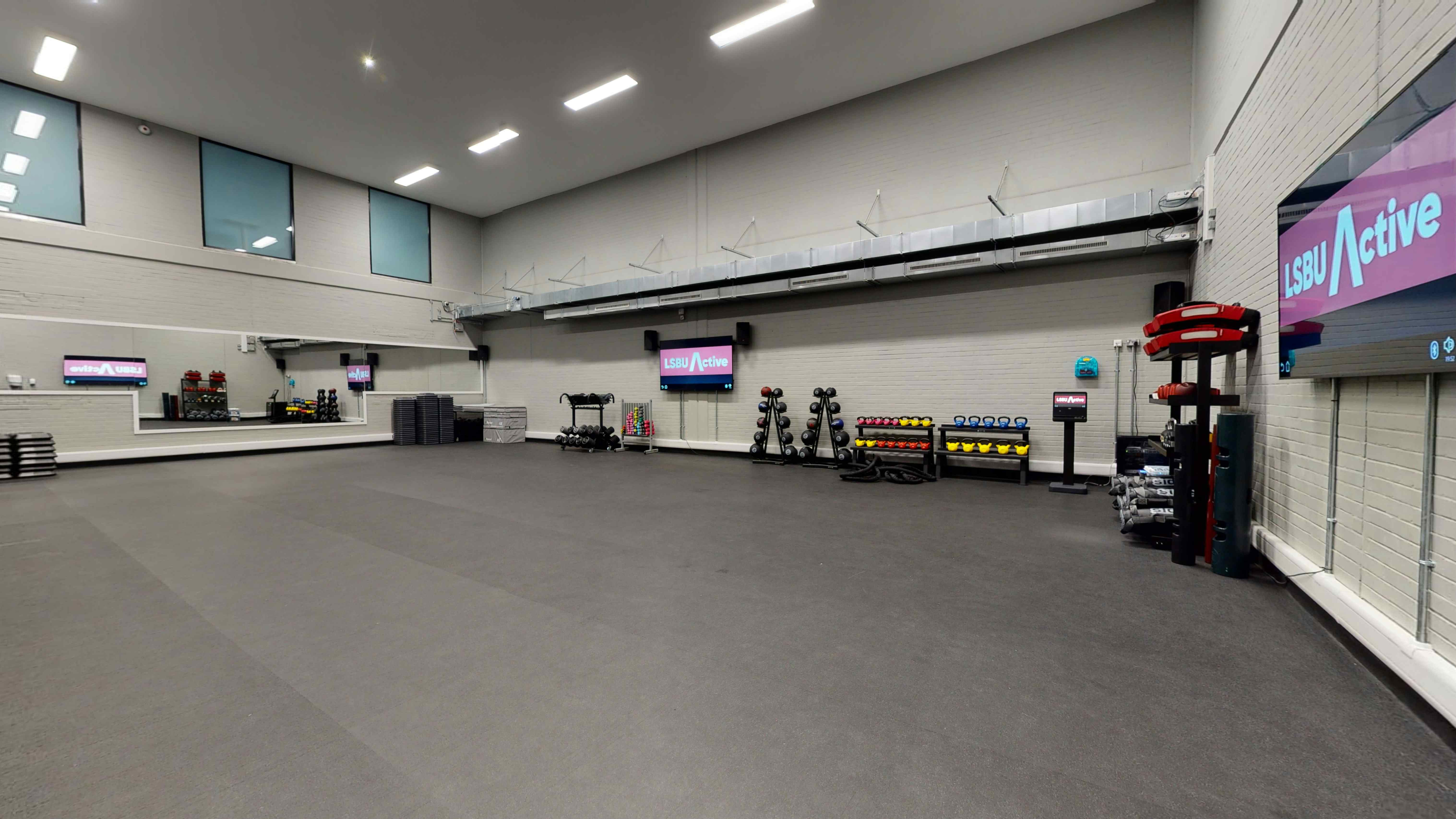 Dance and Group Exercise Studio Space 1