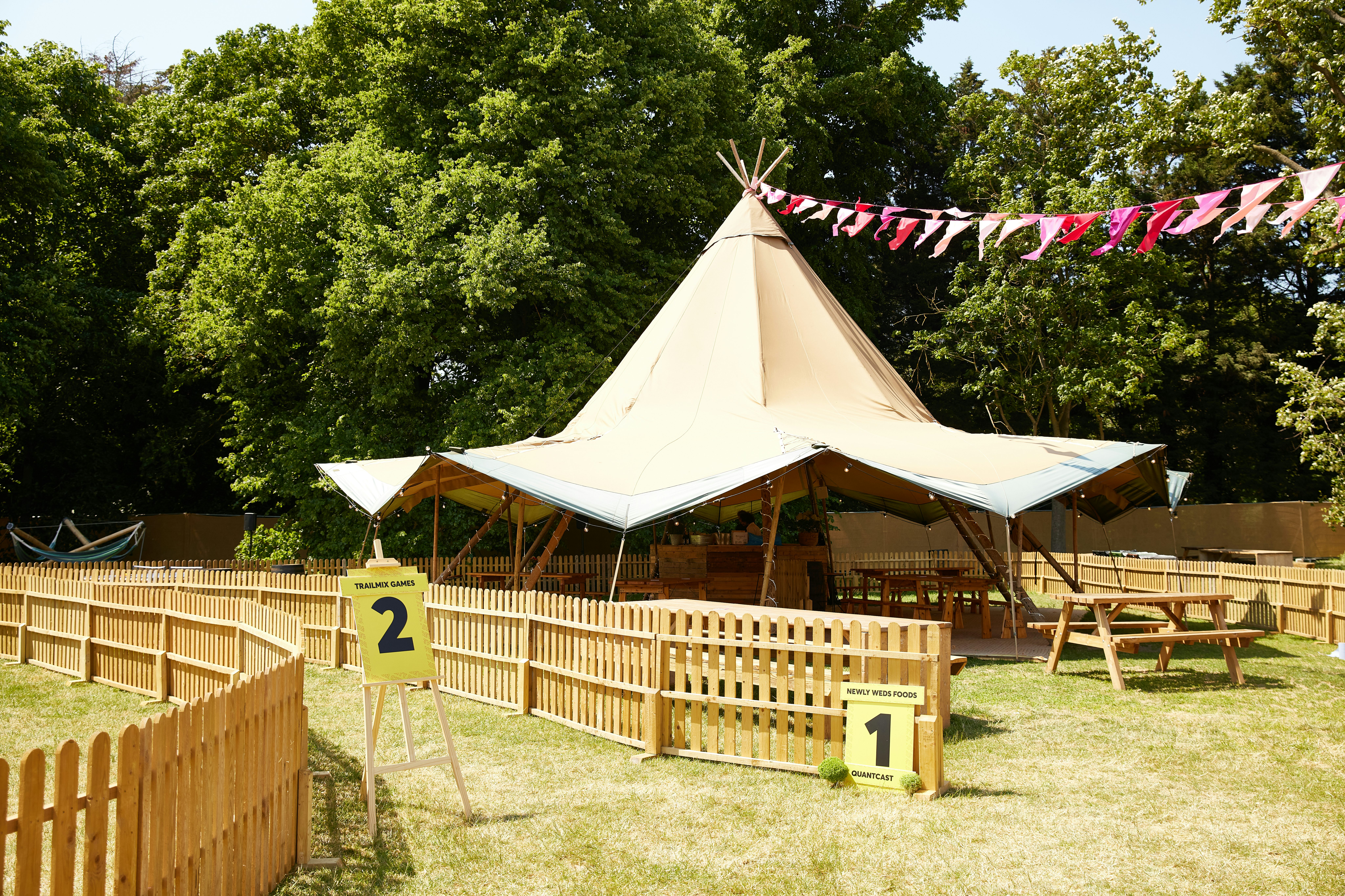 Summer Garden Party - Private tipi - 80ppl 1